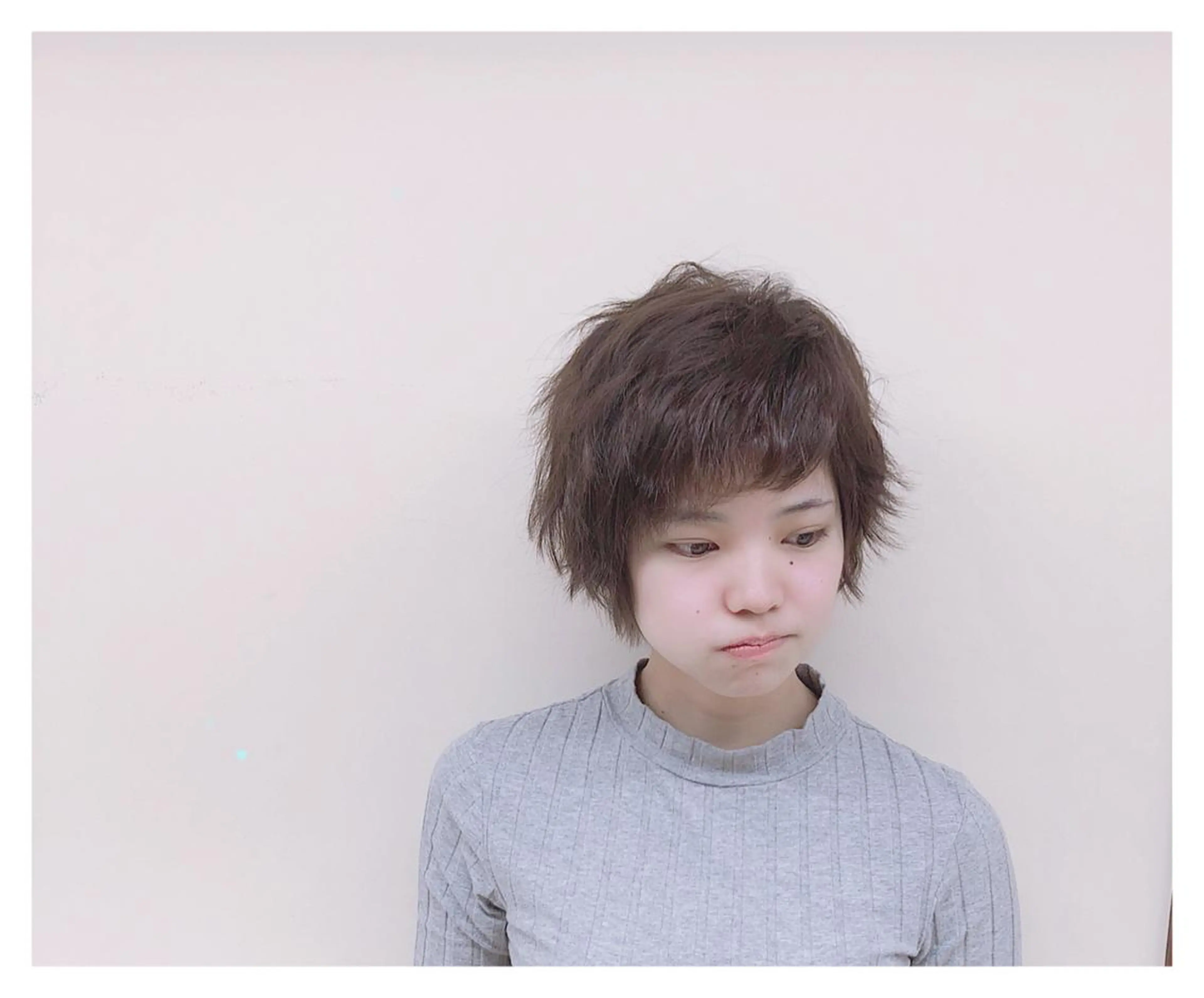 ショート カラー 森田 一輝のヘアスタイル