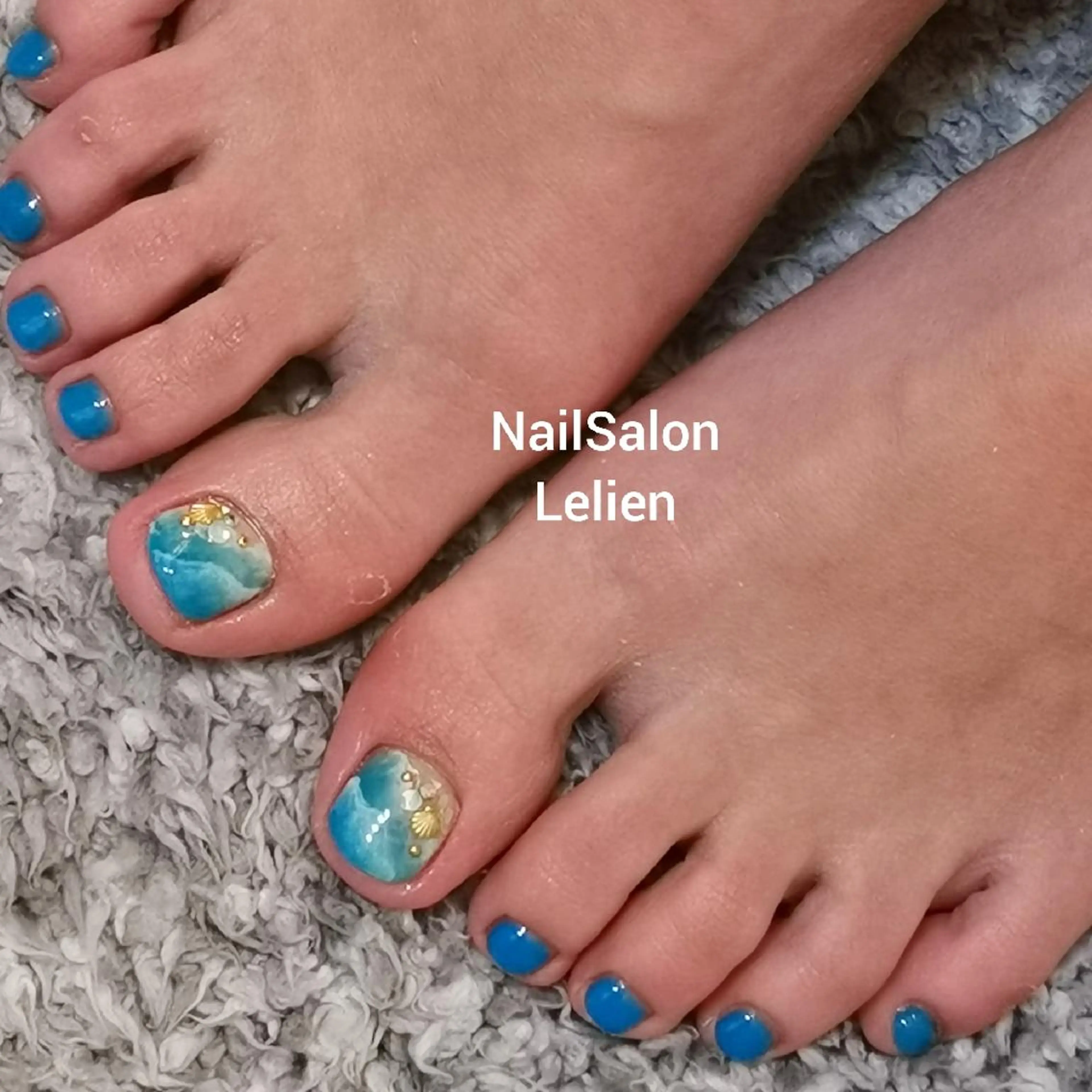 ネイル フットネイル ネイルサロン Lelienルリエのネイルデザイン