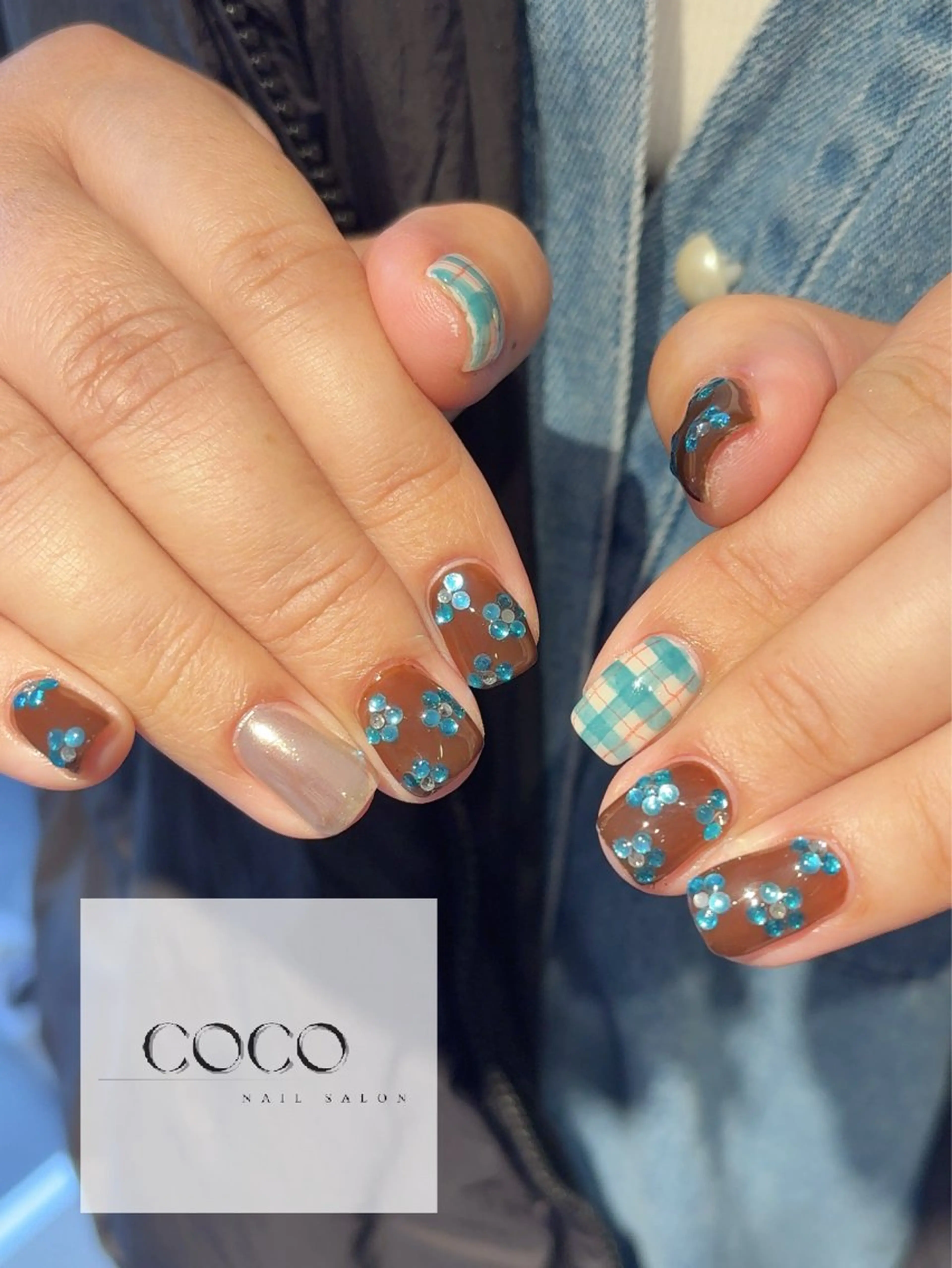 ネイル ハンドネイル NAIL SALON / 耳ツボ HBLのネイルデザイン