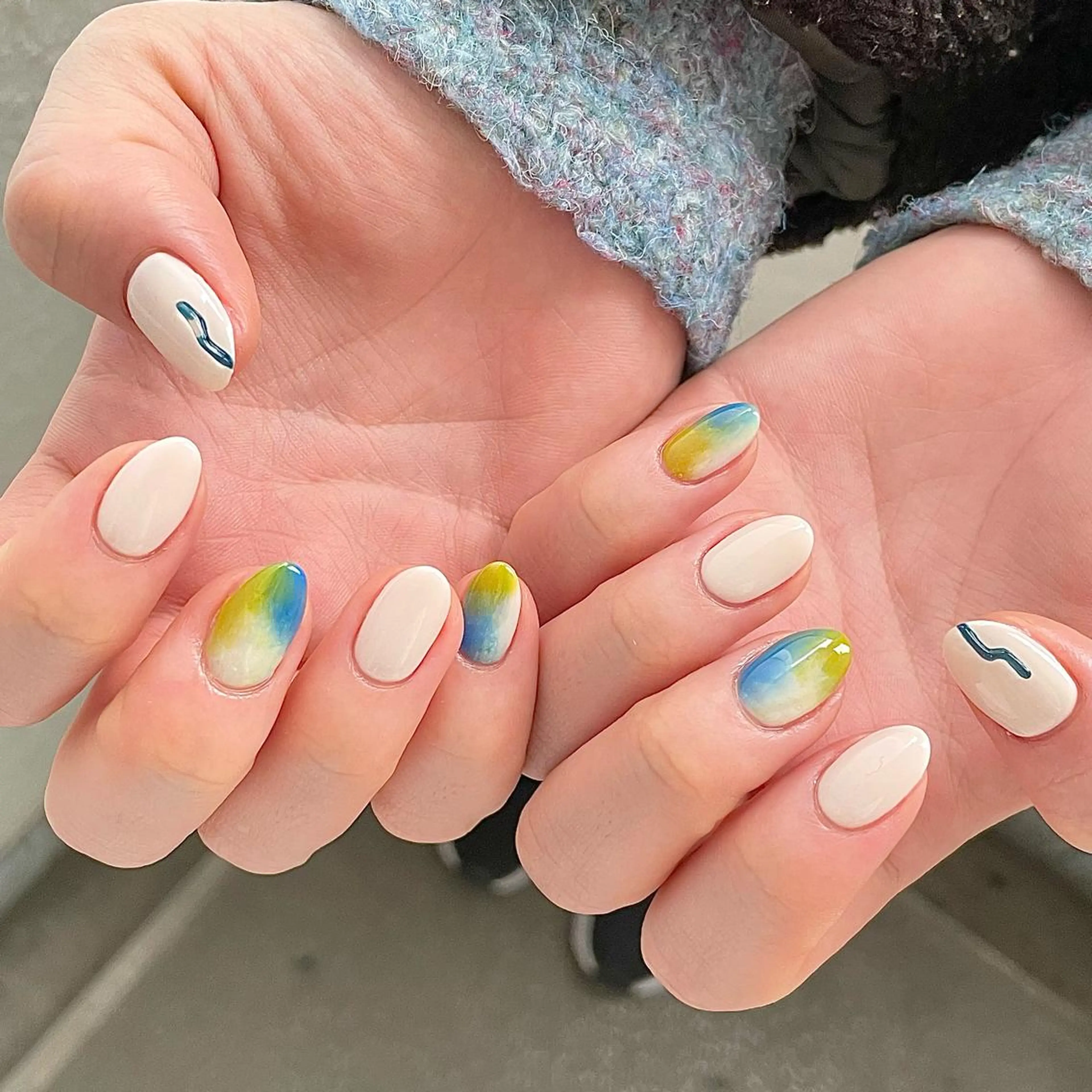 ネイル ハンドネイル Nailsalon BLOOM🌷 山崎のネイルデザイン