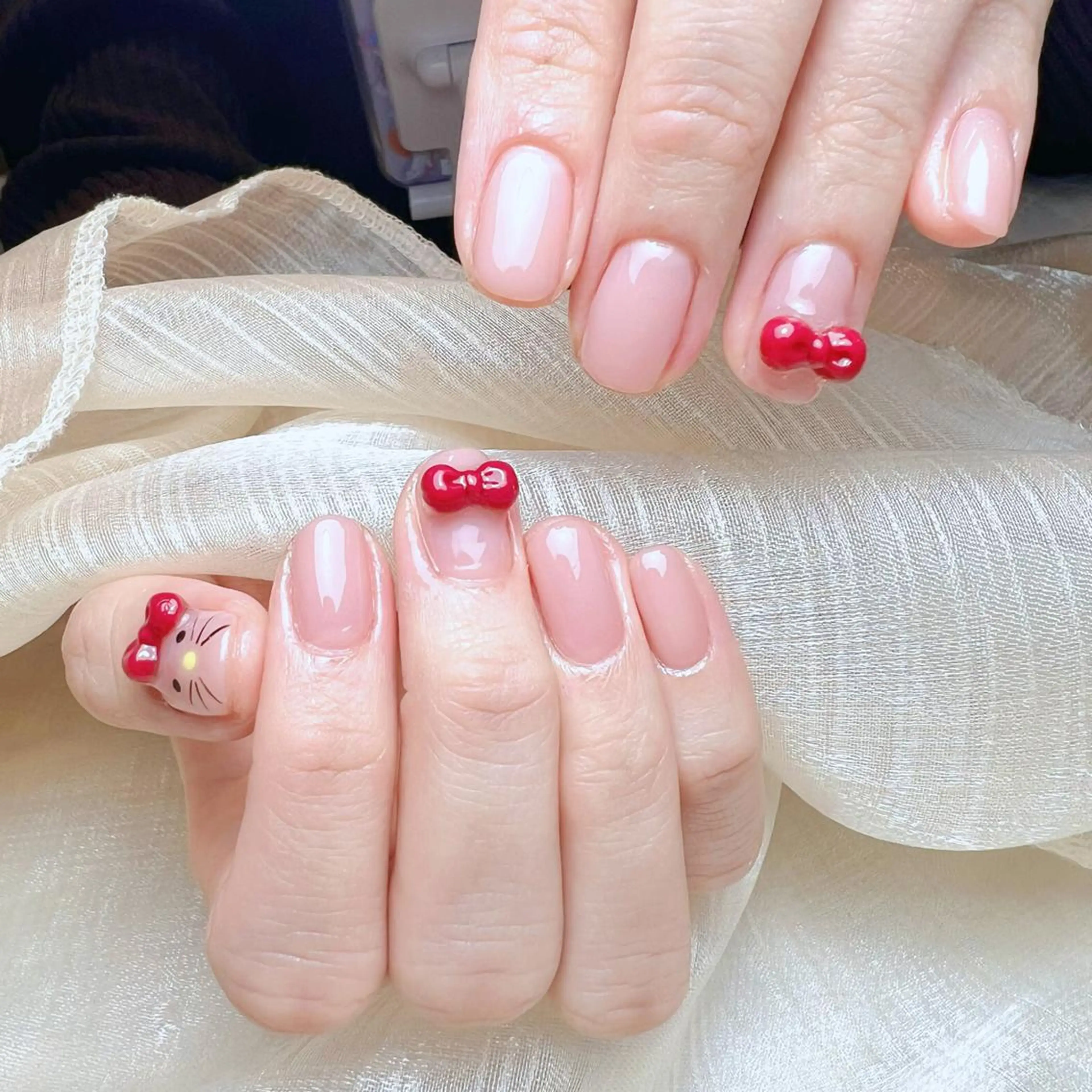 ネイル RAFFINE haru🦋🩵のネイルデザイン