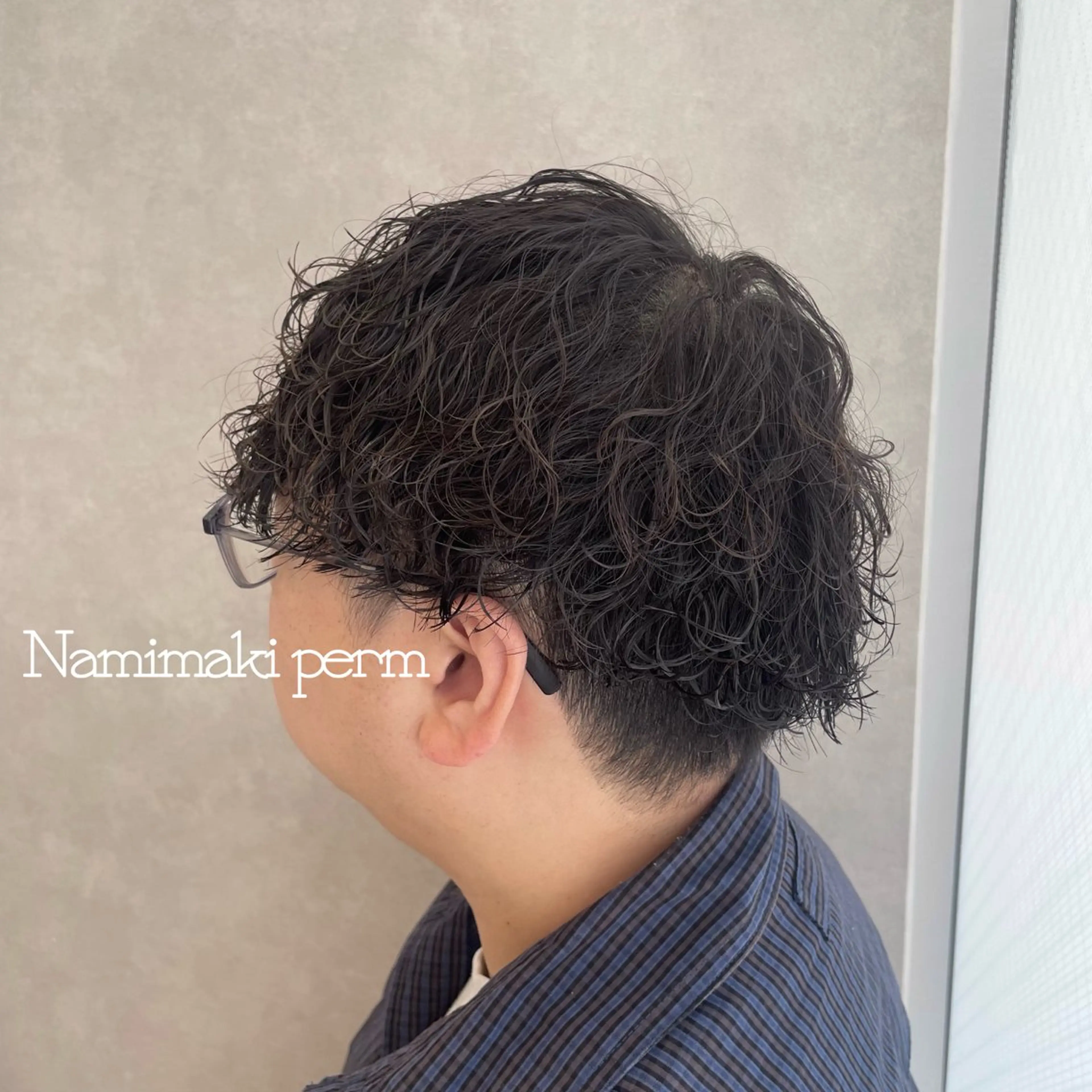 パーマ メンズ ダウンパーマ特化💎 ボブ・レイヤーりなのヘアスタイル