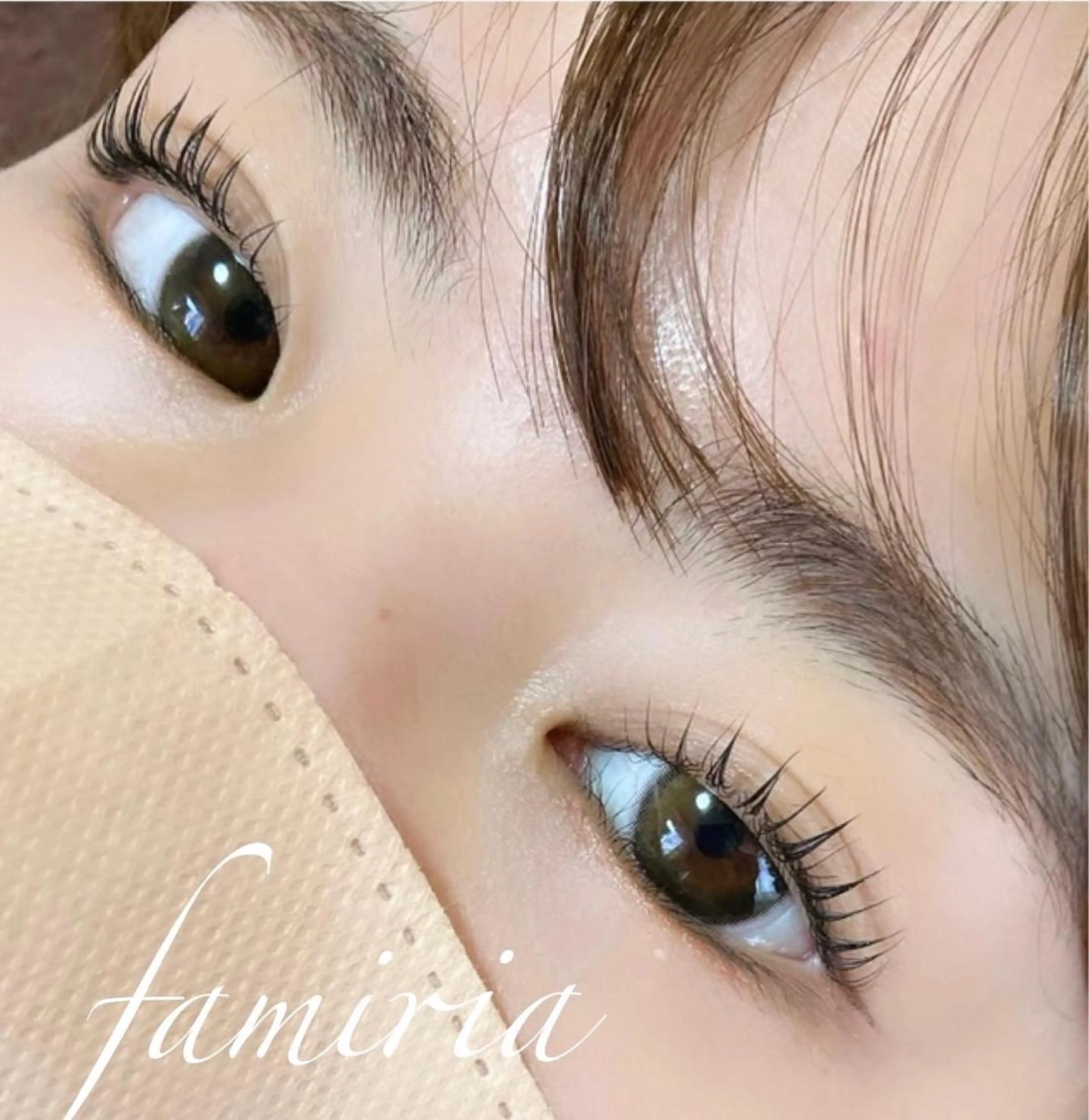 マツエク・マツパ eyelash　famiria〜ファミリア〜所属・famiria *madokaのマツエク・マツパデザイン