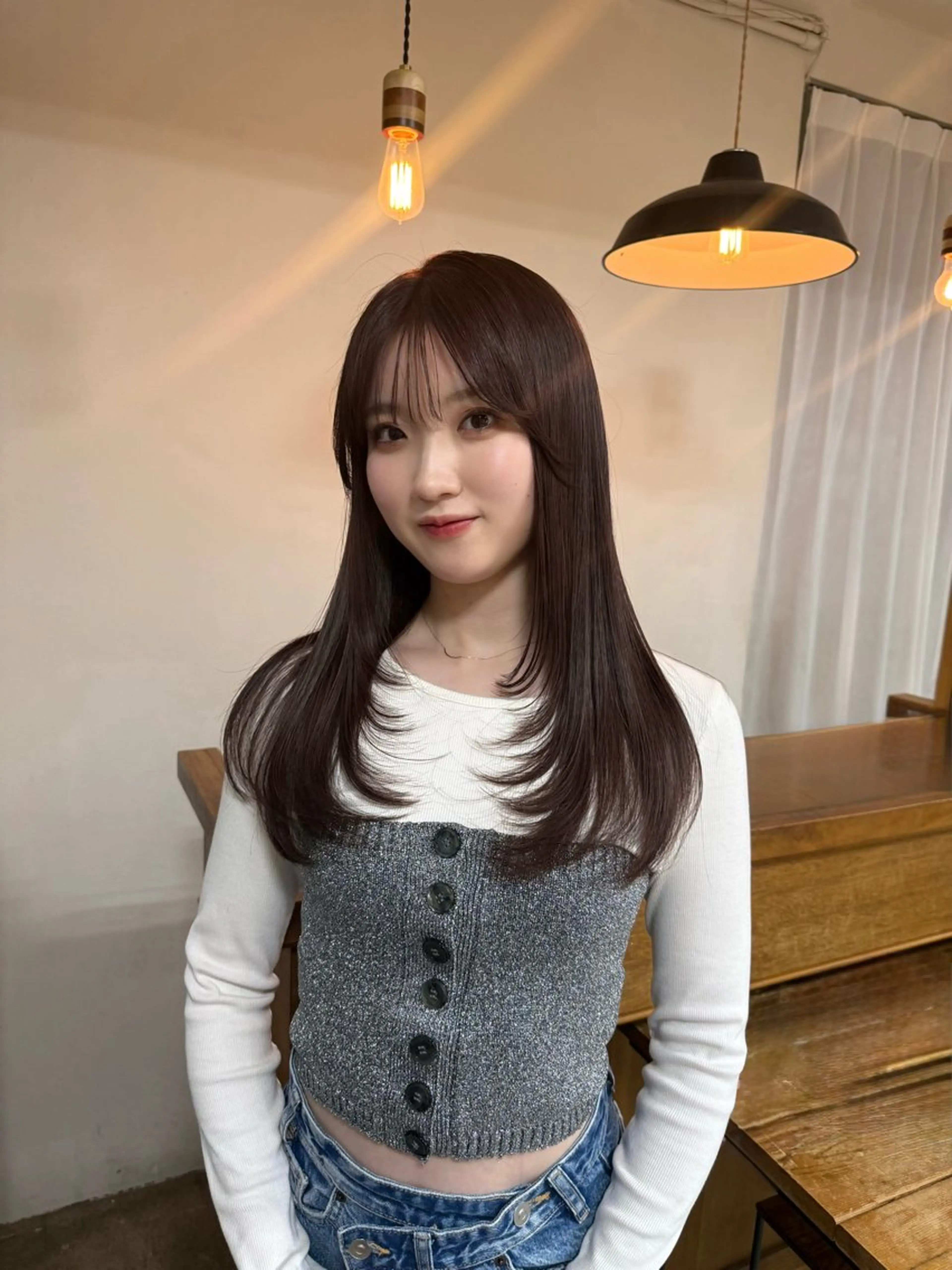 ロング まろやか透明感カラー ♡MANAのヘアスタイル