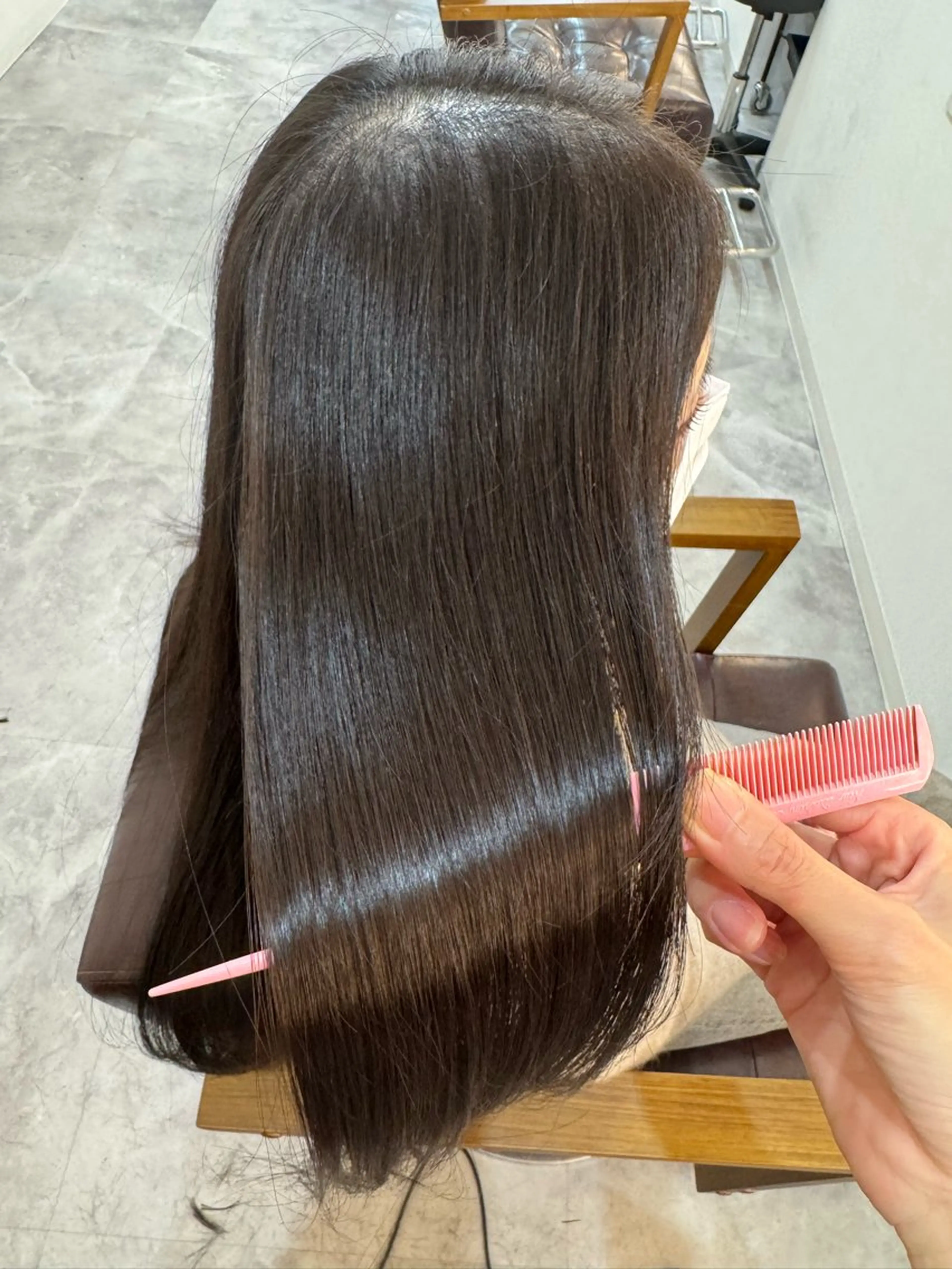 ロング 美髪矯正 SAORIのヘアスタイル