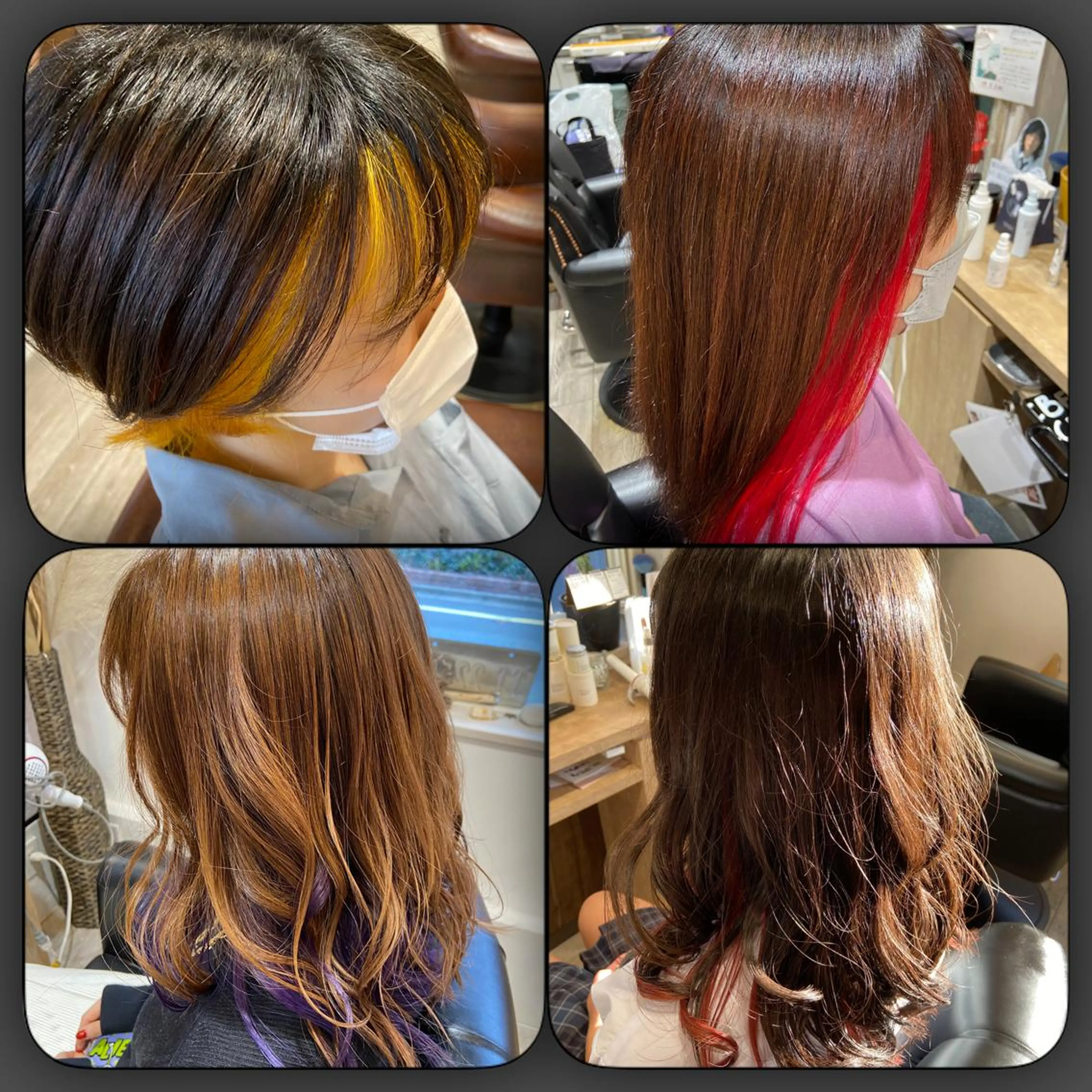 カラー 🪼高評価🪼 💎柴崎の藤咲💎のヘアスタイル