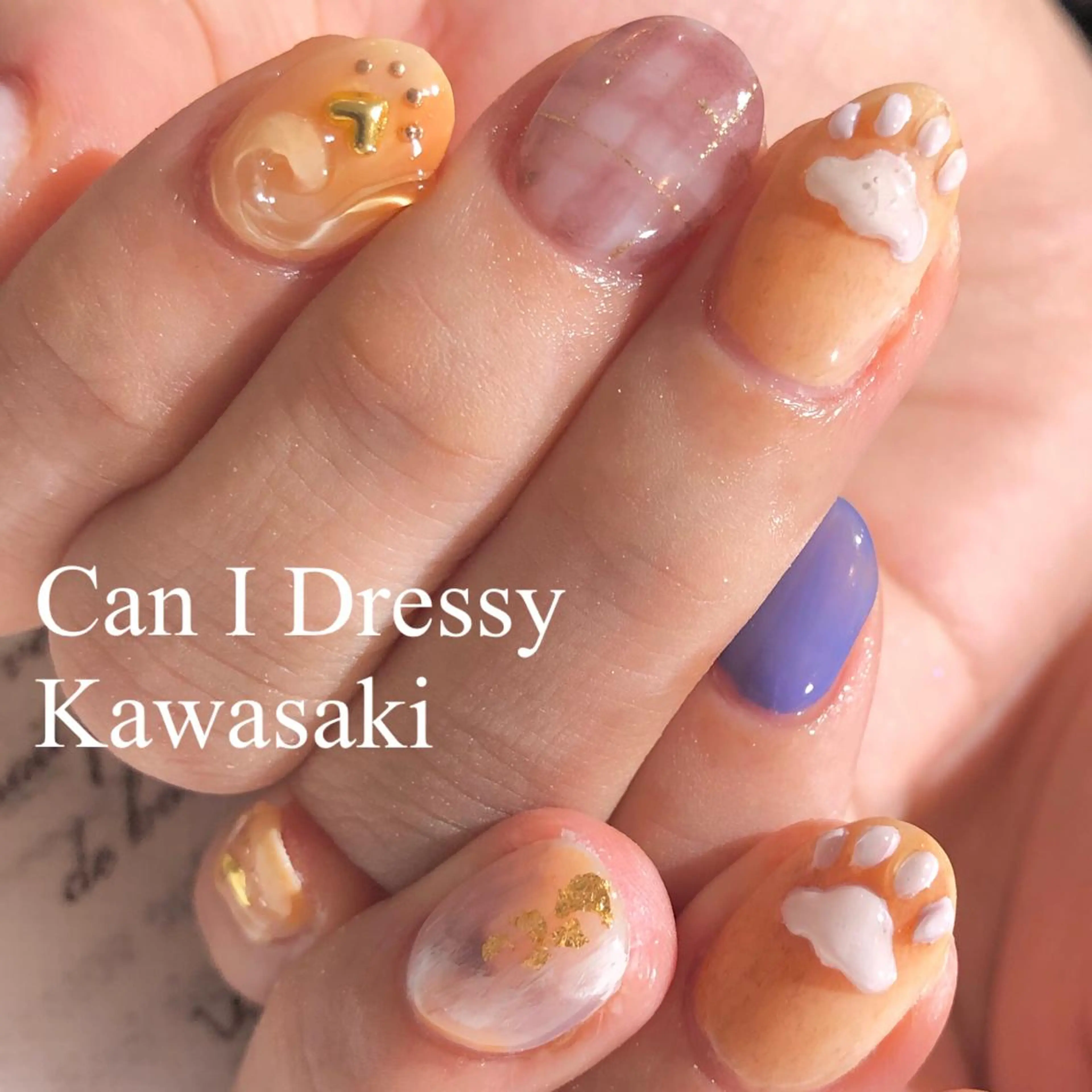 ネイル ハンドネイル Can I 川崎店 三島 久美子のネイルデザイン