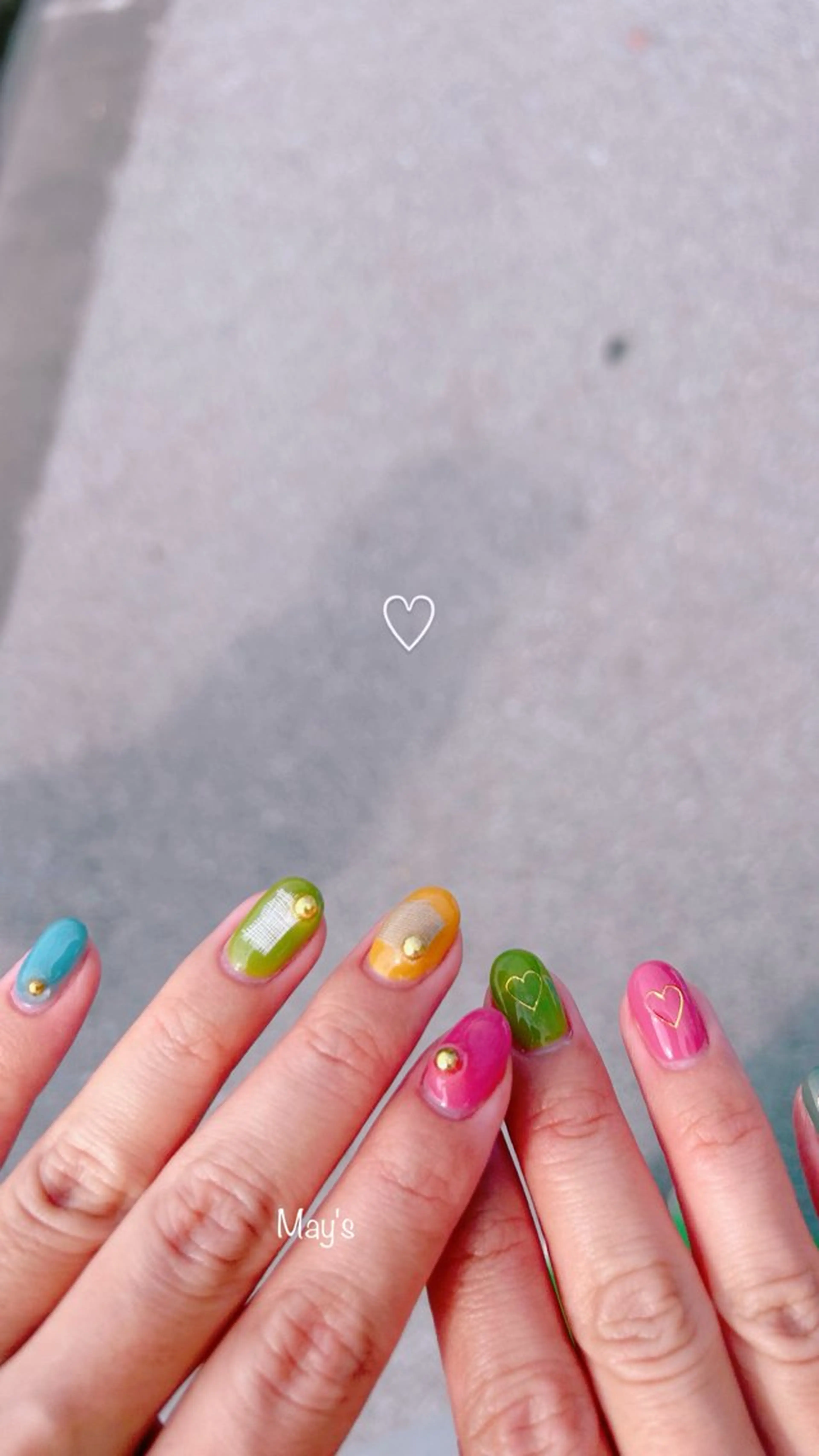 ネイル 持ち込み nail salon May'sのネイルデザイン