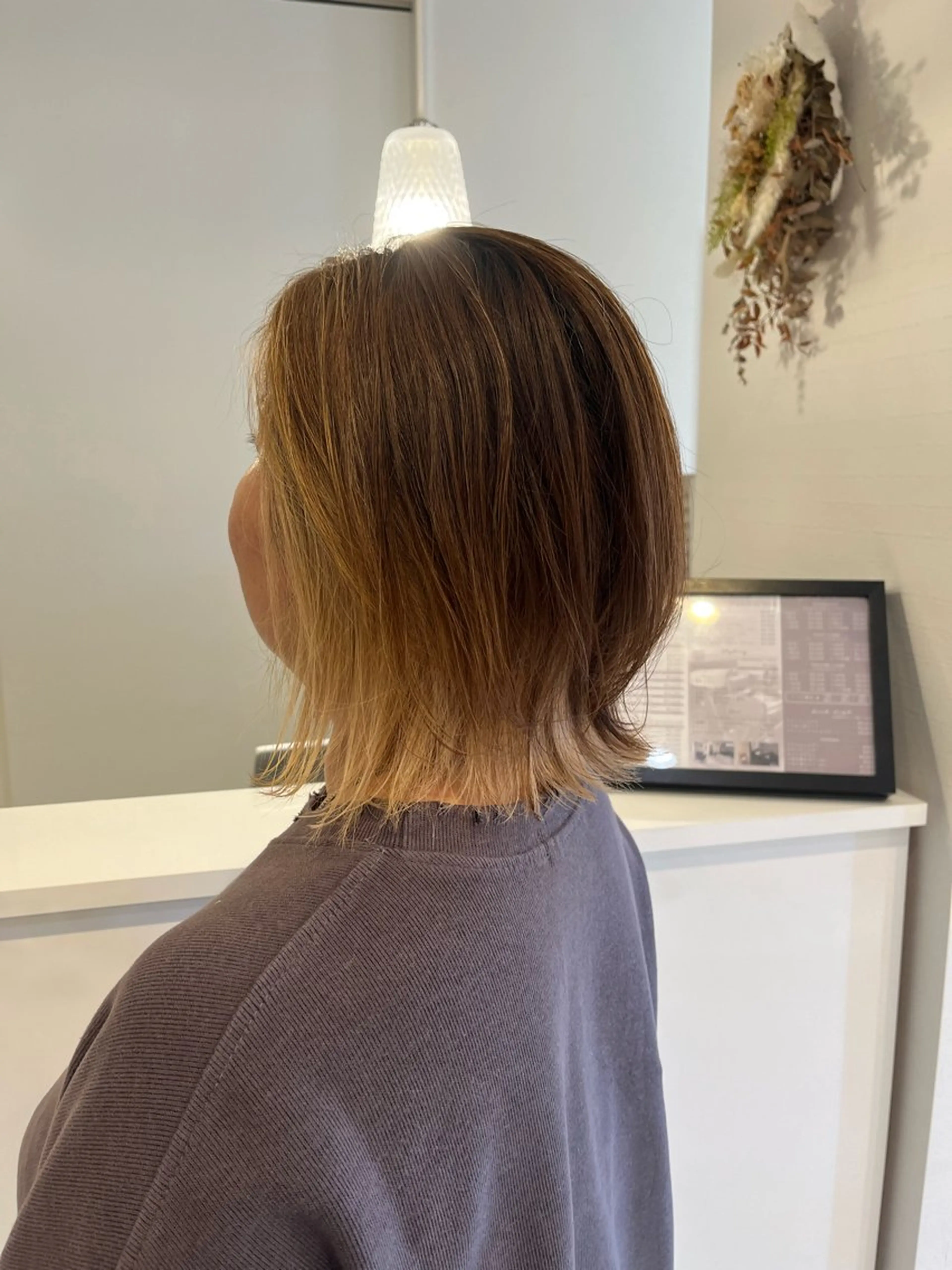 ショート カット 山中 真紫のヘアスタイル