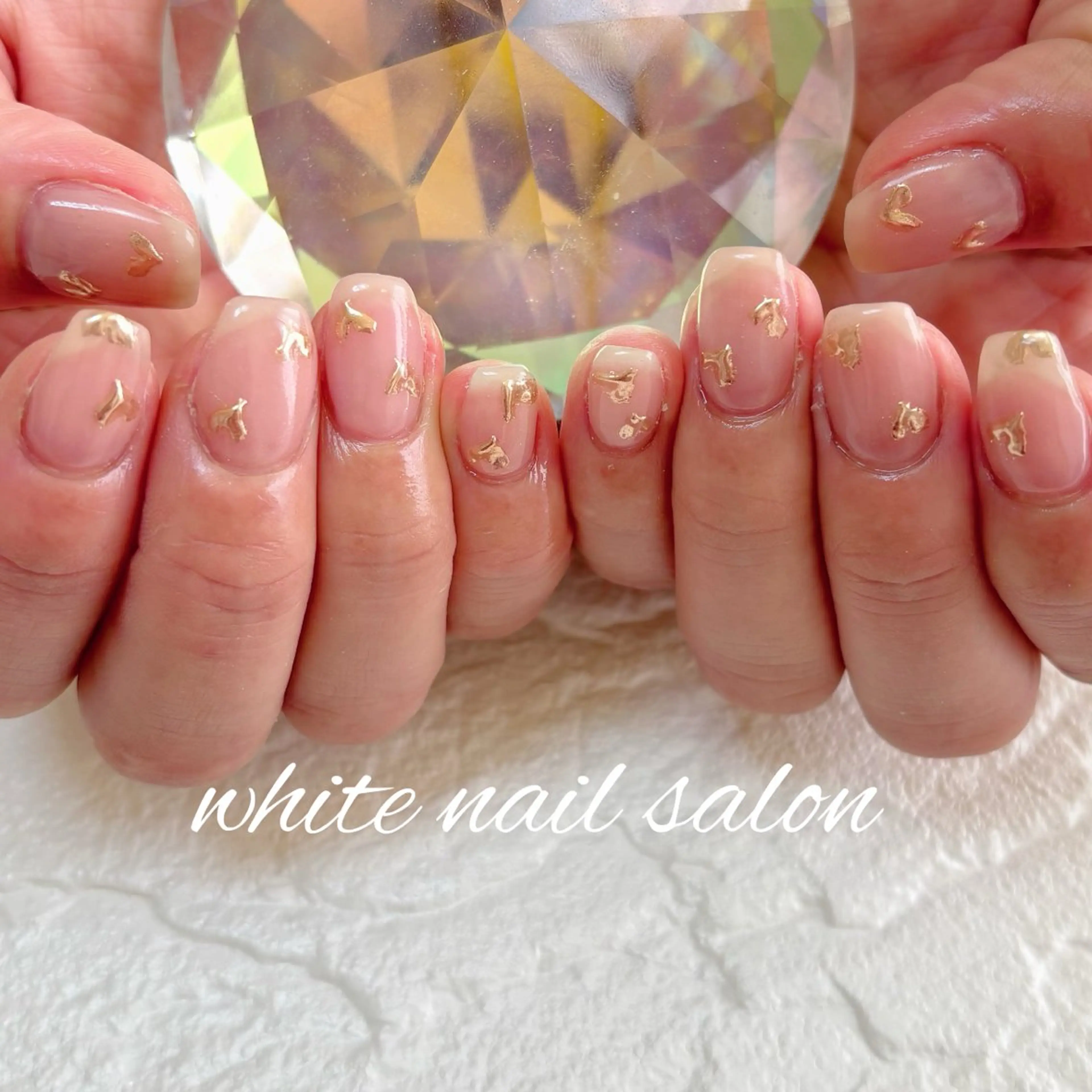 ネイル フットネイル 持ち込み ハンドネイル white nail salonのネイルデザイン