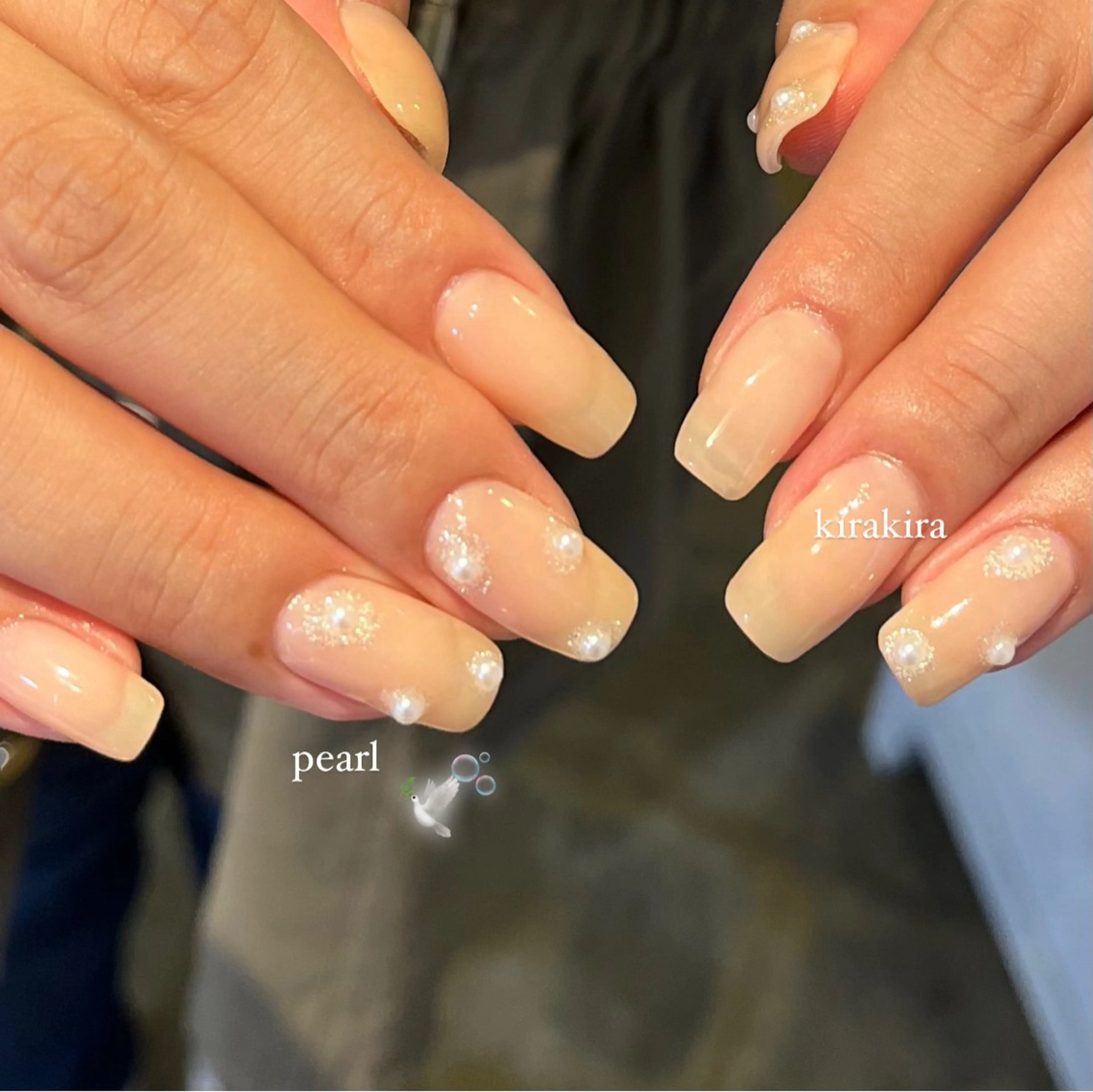 ネイル ハンドネイル Blanche mimi.u_aのネイルデザイン