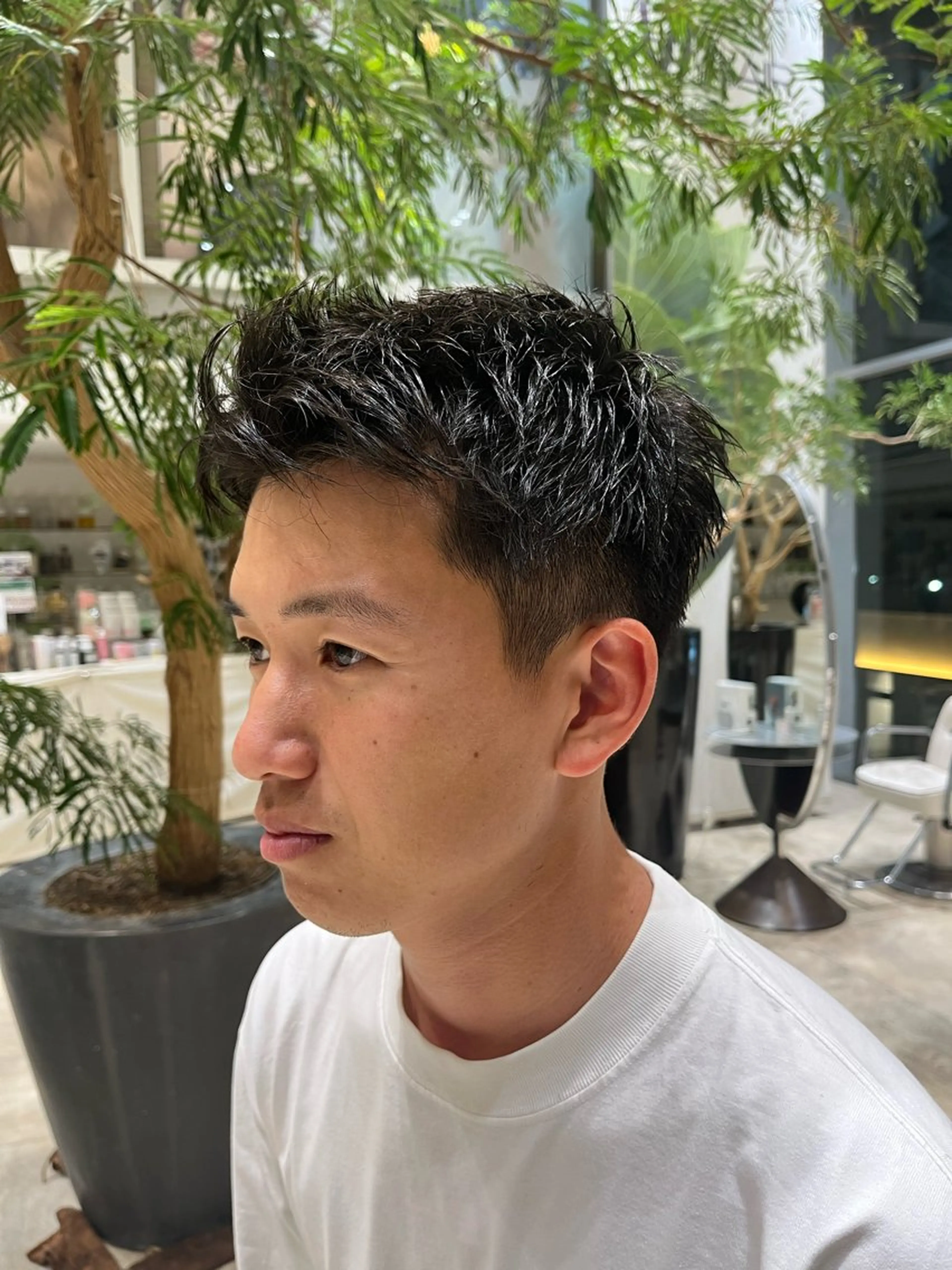 メンズ スパイキーショート 鈴木夏季 お悩み相談/自由が丘のヘアスタイル