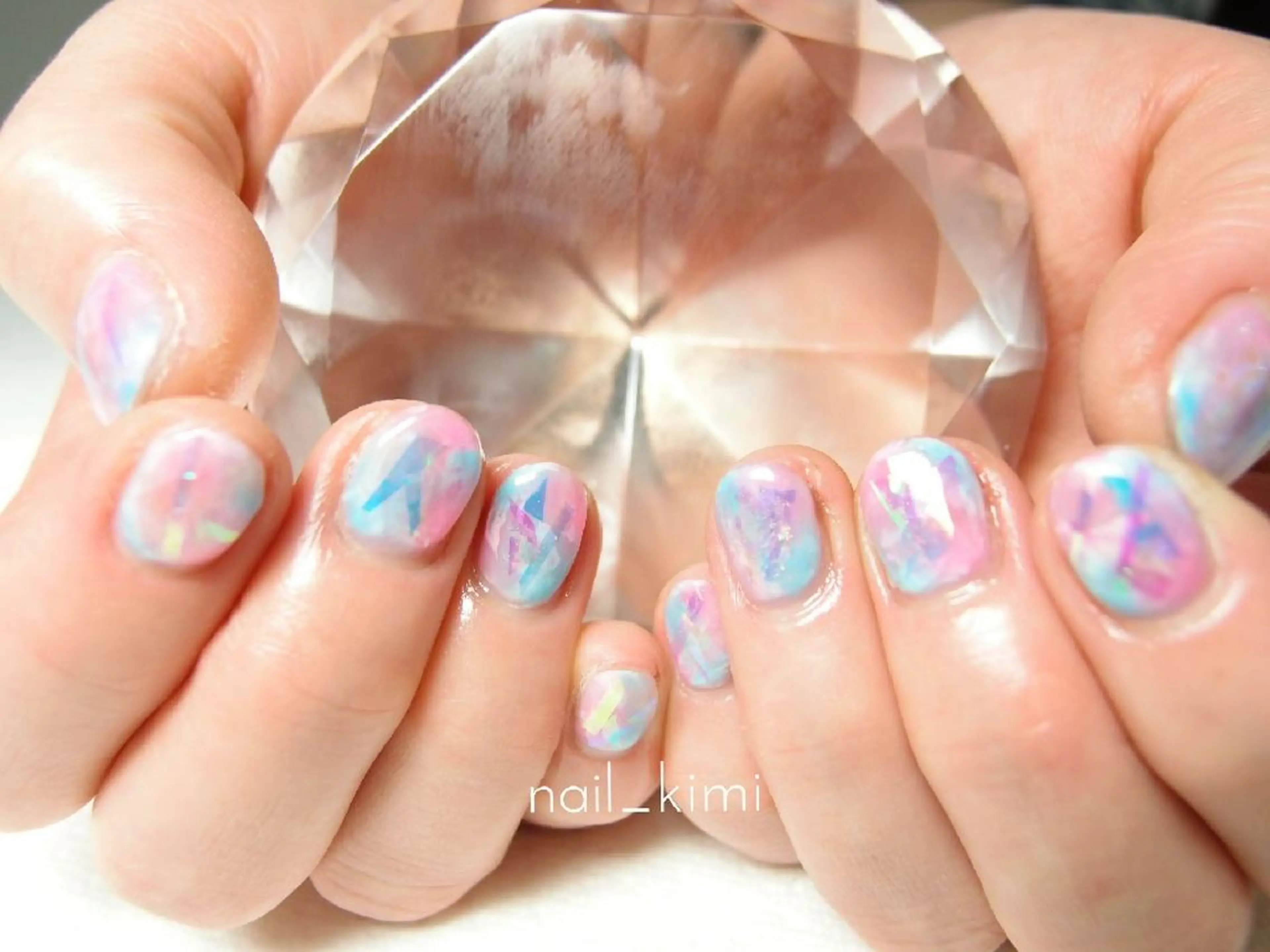 ネイル アートネイル 持ち込み ETHOSENSE. kimikaのネイルデザイン