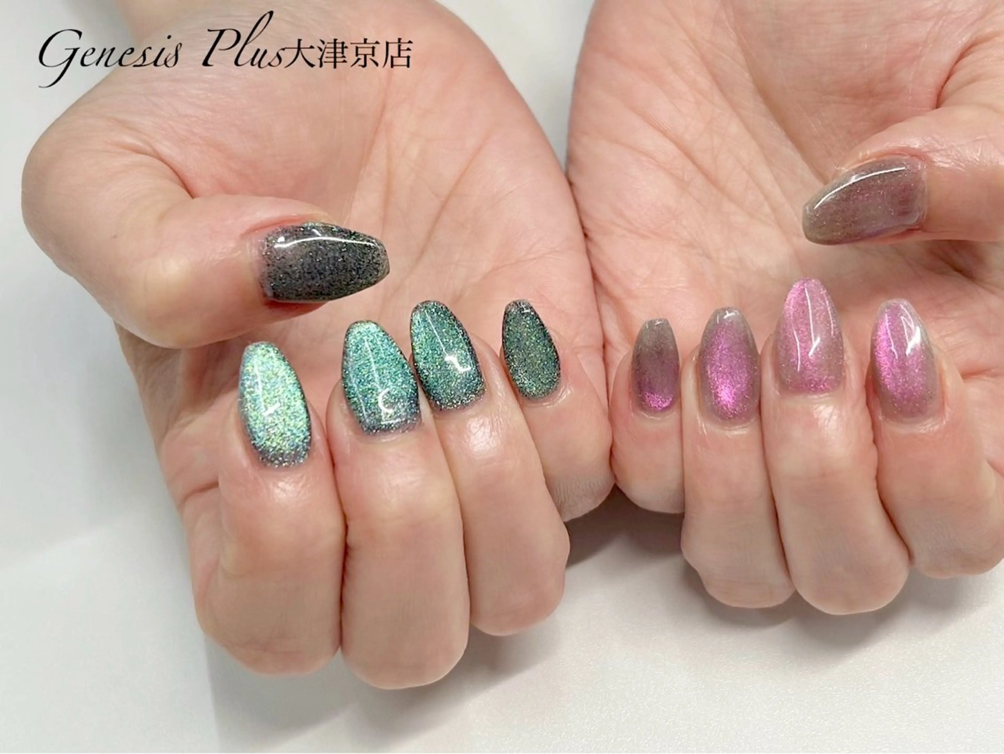 ネイル マグネットネイル Genesis Plus大津京店のネイルデザイン