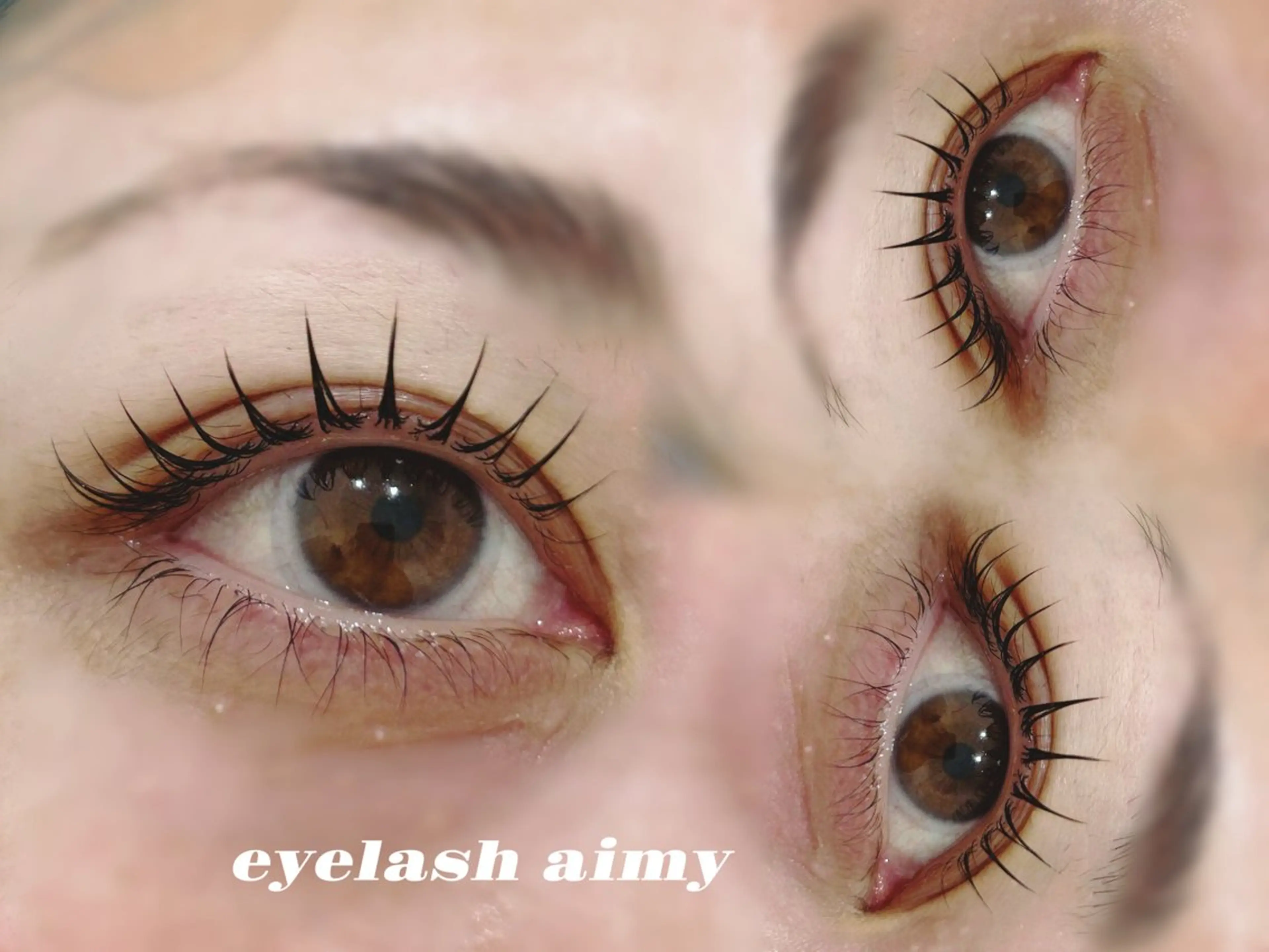 マツエク・マツパ 一重×まつ毛パーマ aimy 🎀Ayaka🎀のマツエク・マツパデザイン