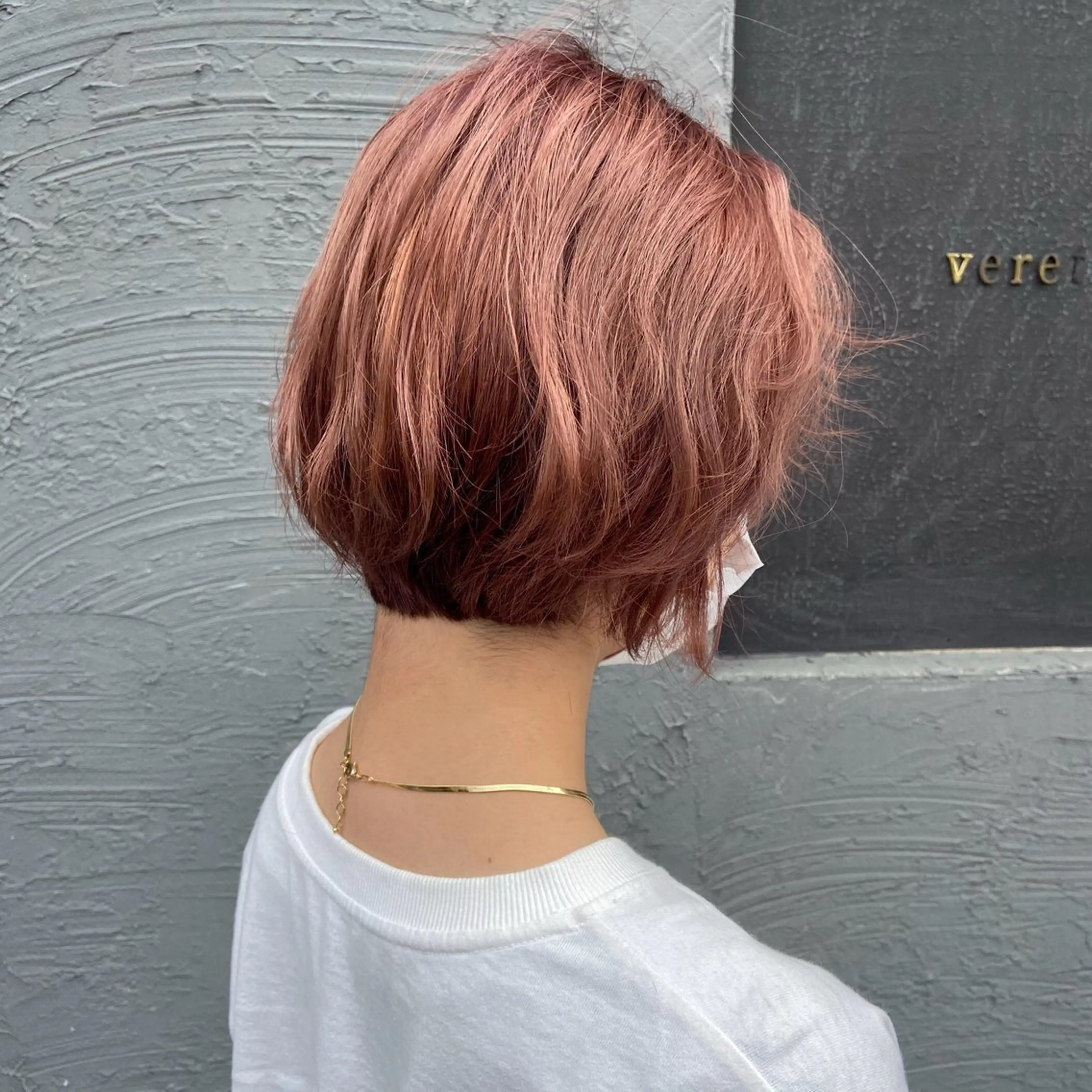 ショート カラー ヘアカラー トリートメント 🫧🍋ダブルカラー 🍋mizuhoのヘアスタイル