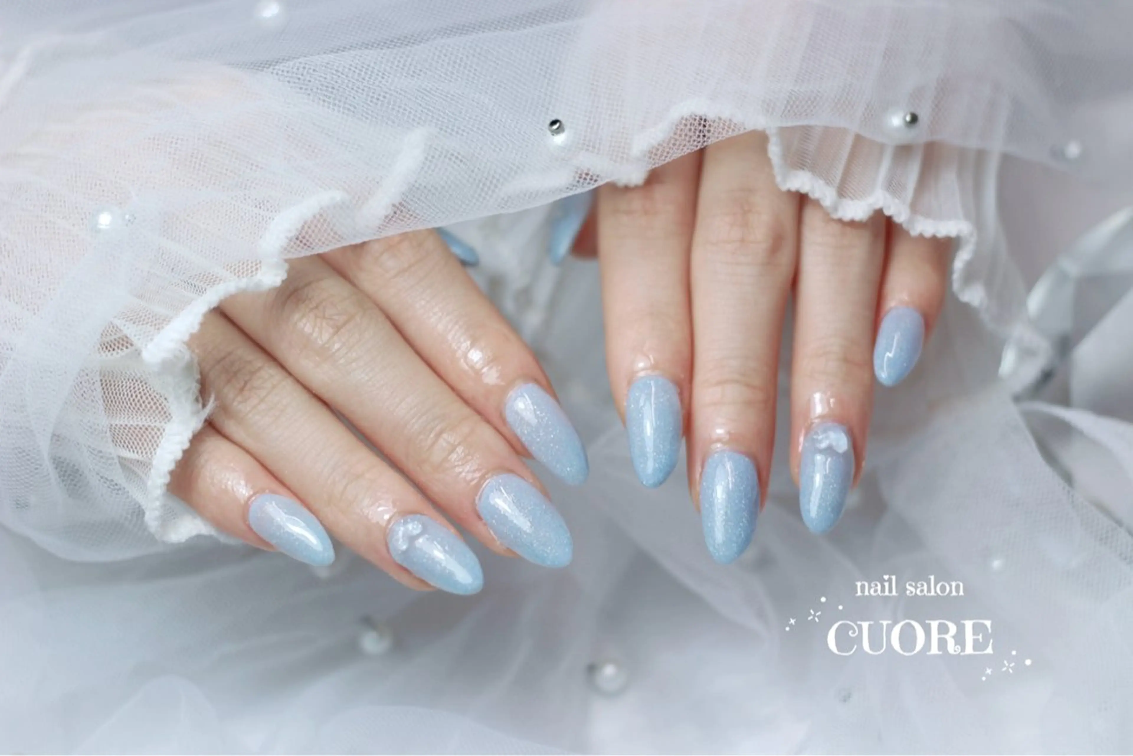 ネイル ワンカラーネイル シンプルネイル ハンドネイル nail salon CUOREのネイルデザイン