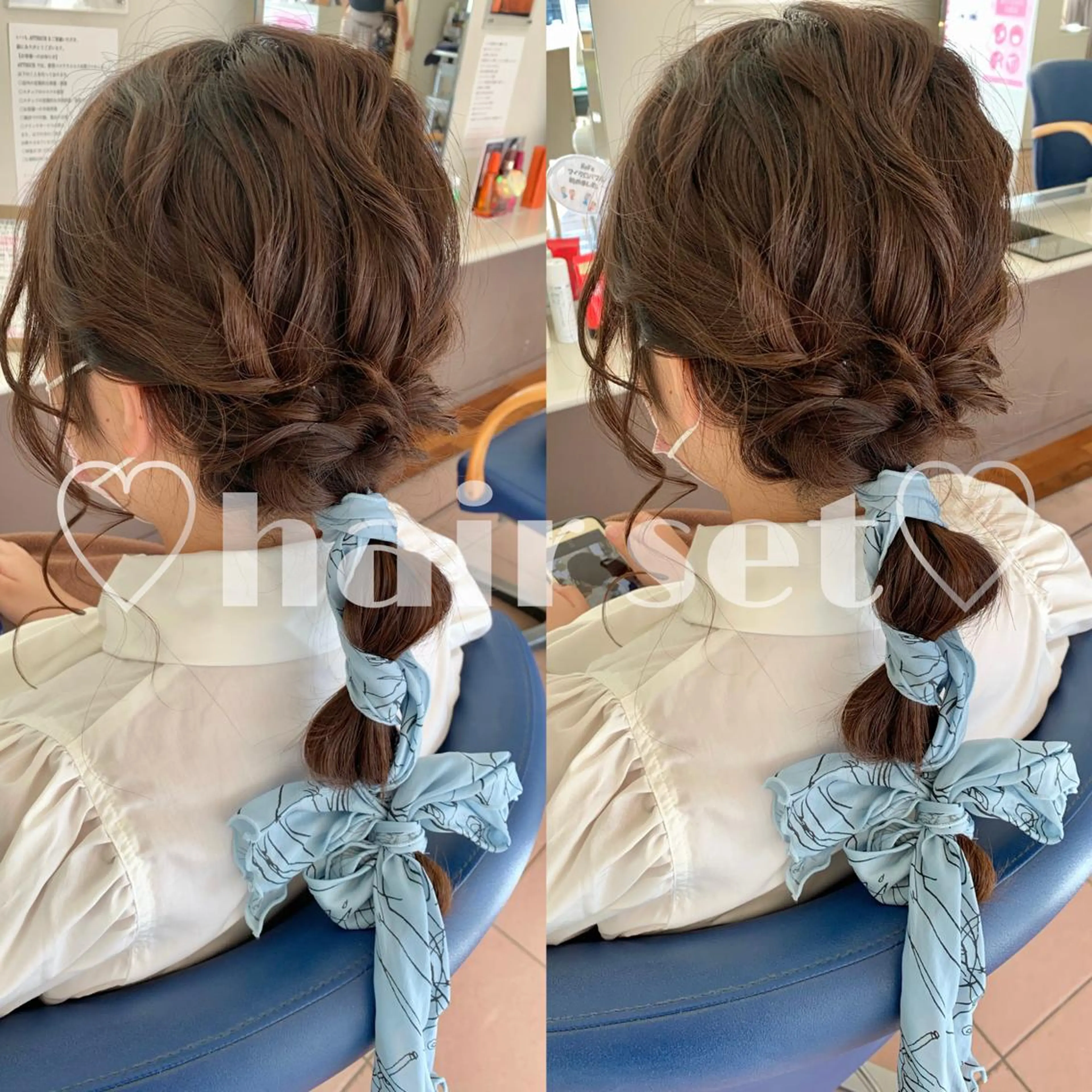 ロング ヘアアレンジ 小澤 志穂のヘアスタイル