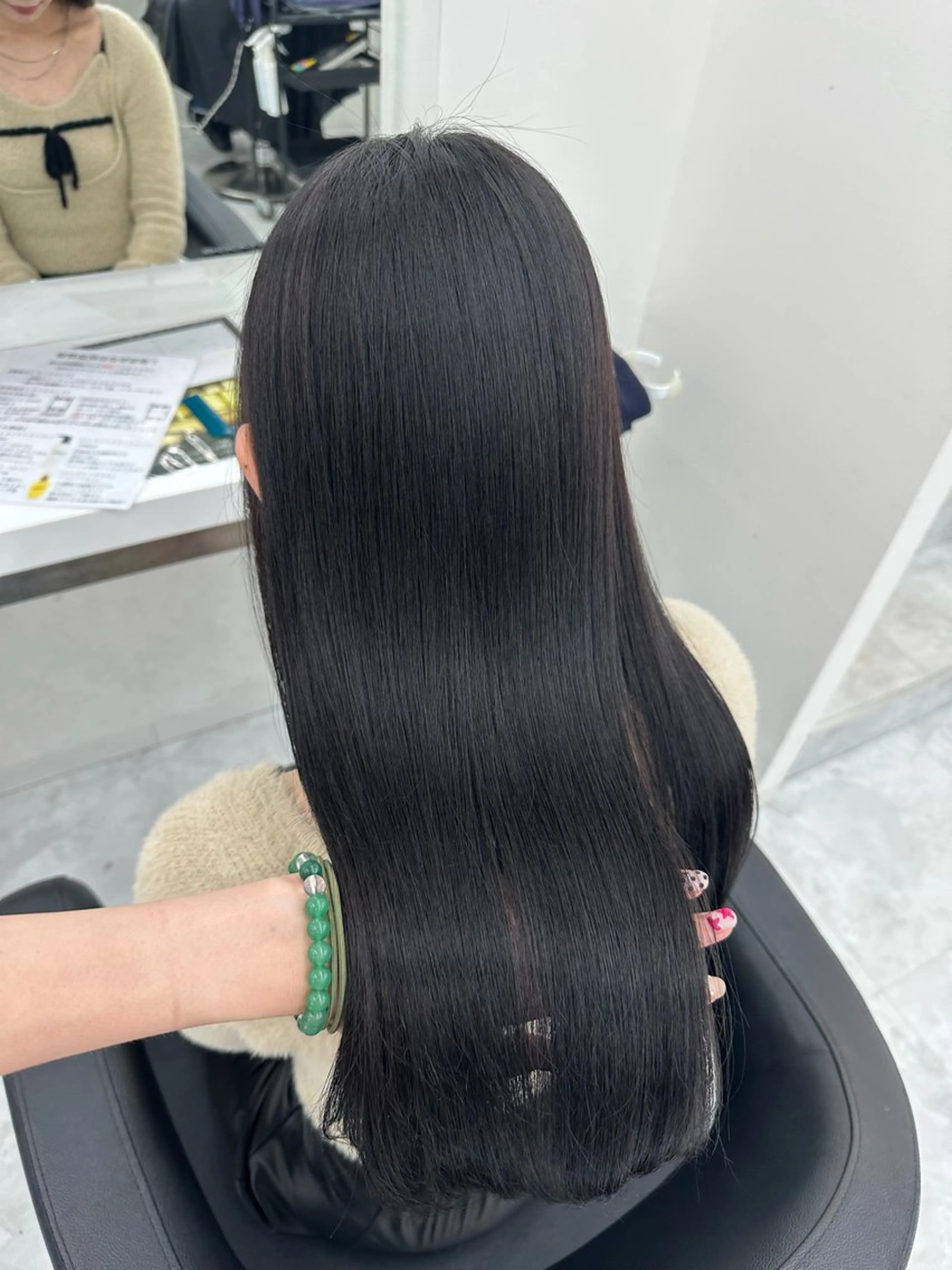 セミロング ヘアカラー トリートメント ヘッドスパ ヘアセット rio🧚🏻‍♀️ 暖色/グレージュのヘアスタイル
