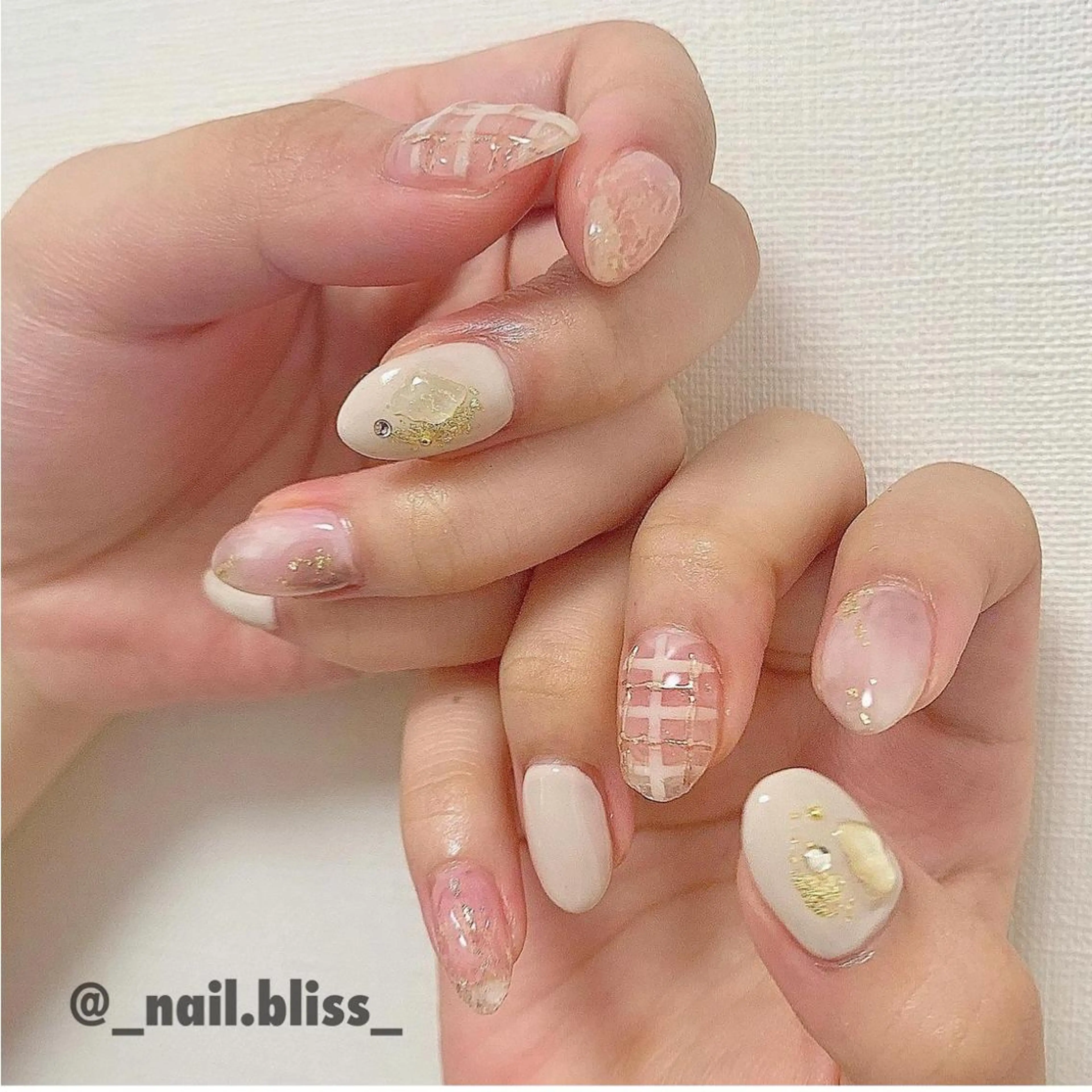 ネイル クリアネイル NAIL BLISSのネイルデザイン