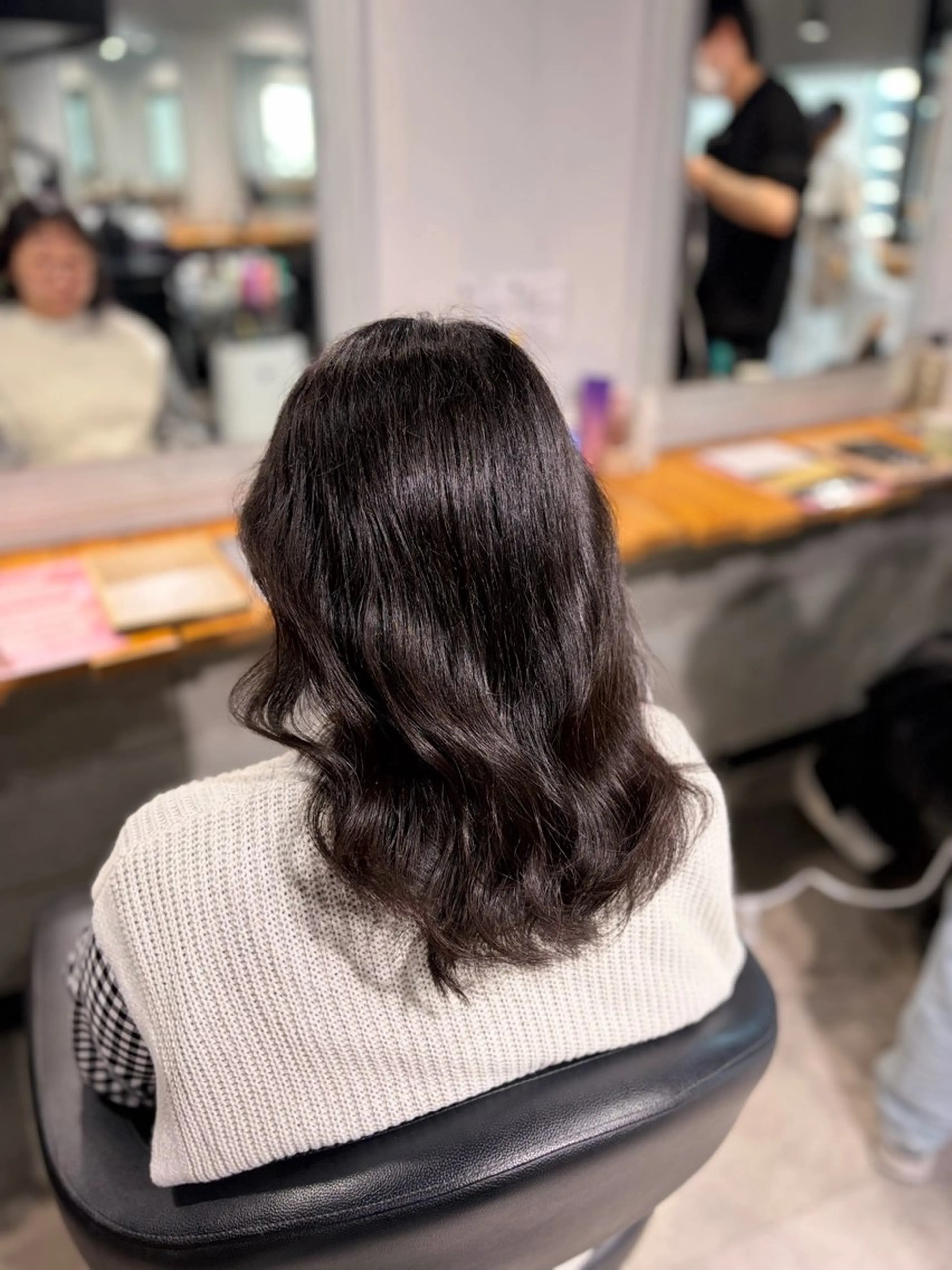 ロング カラー ヘアカラー トリートメント ✨透明感カラー✨ 艶髪🫧Yumaのヘアスタイル