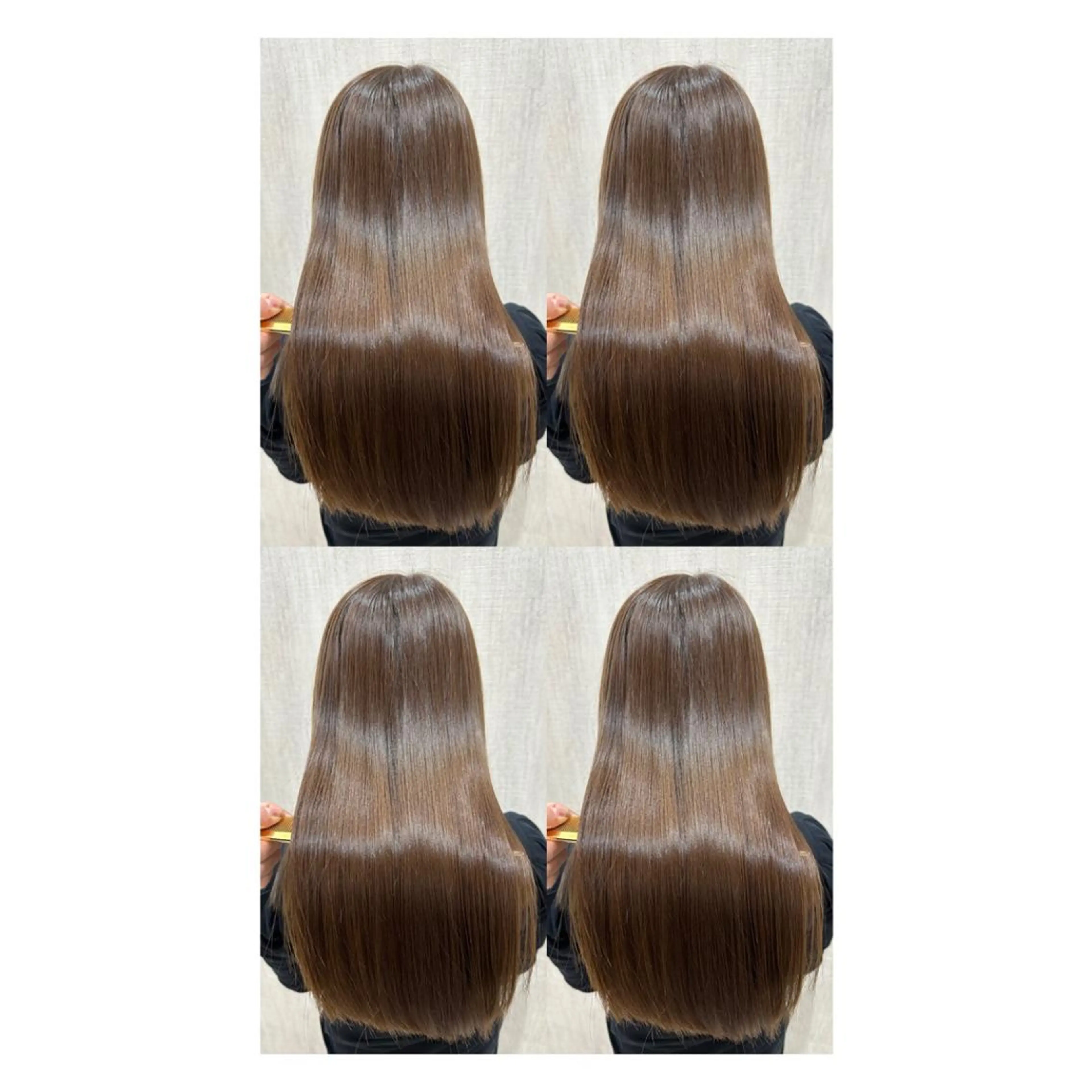 ロング カラー 透明感カラー 髪質改善 縮毛矯正 トリートメント カット ヘアカラー トリートメント 店長✨レイヤー✖️ 髪質改善✖️韓国ヘアのヘアスタイル