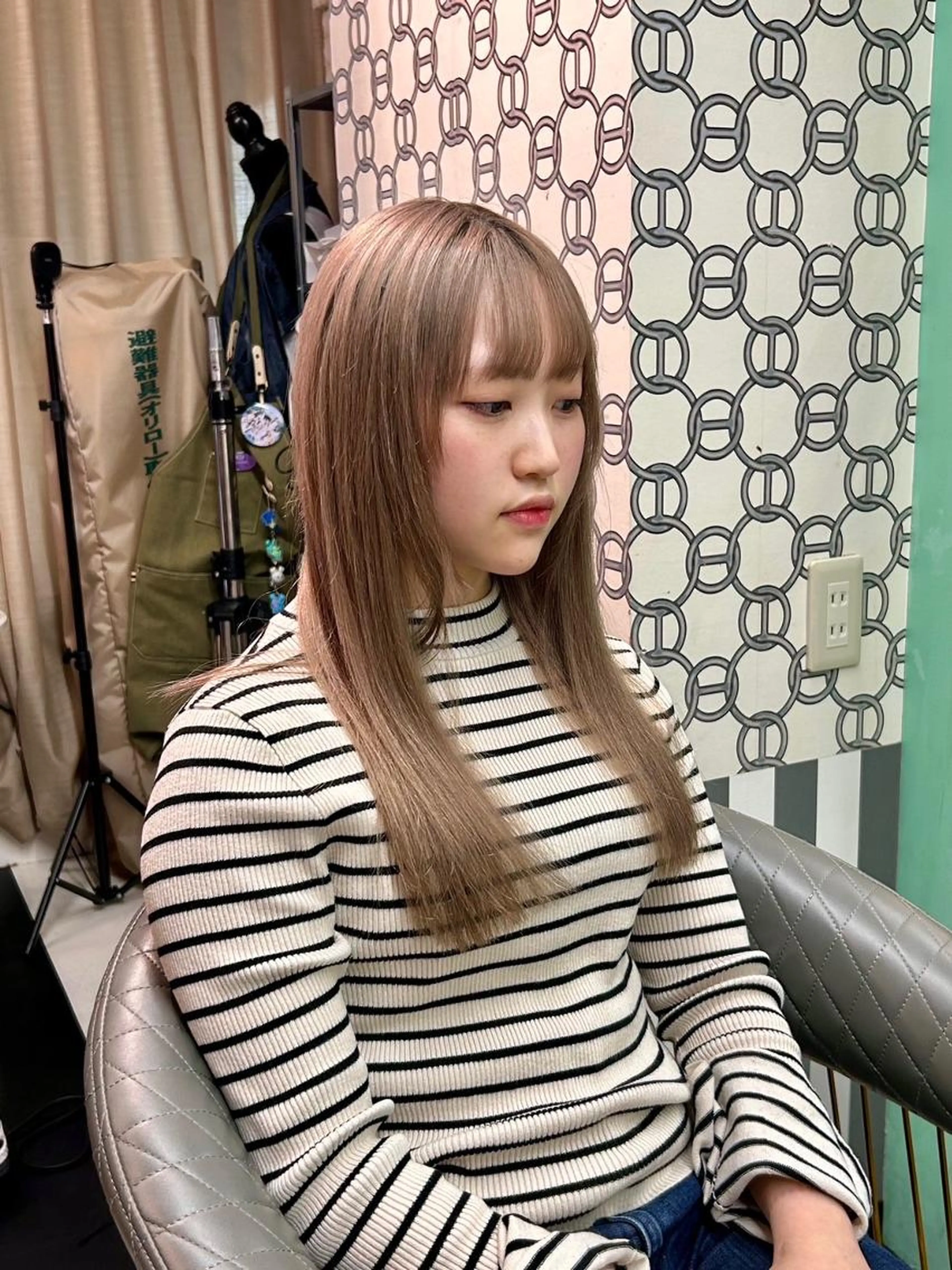 🎀エクステアウト＋つやっと透明感カラー（ワンカラー）の写真