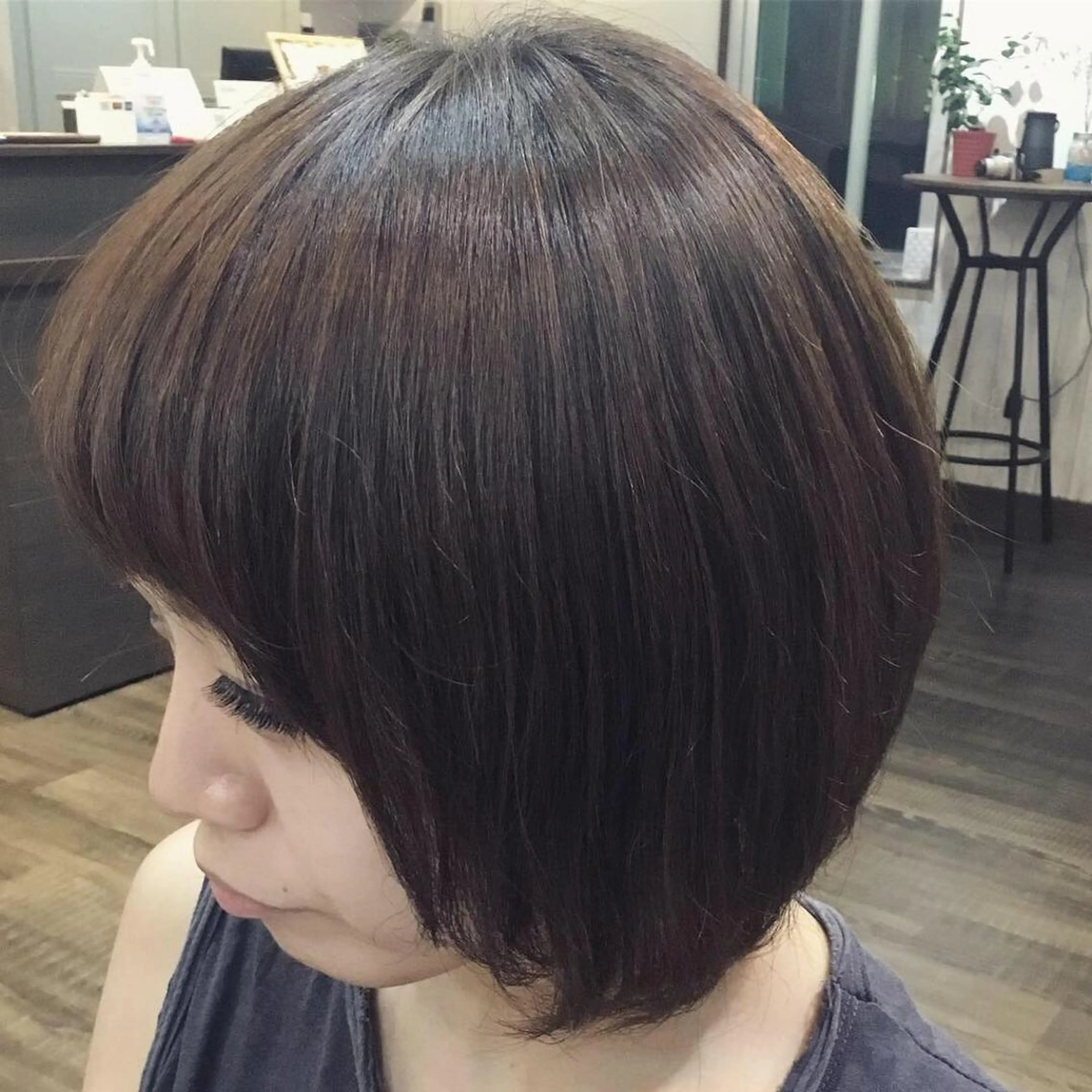 ミディアム パーマ 金崎 新吾のヘアスタイル