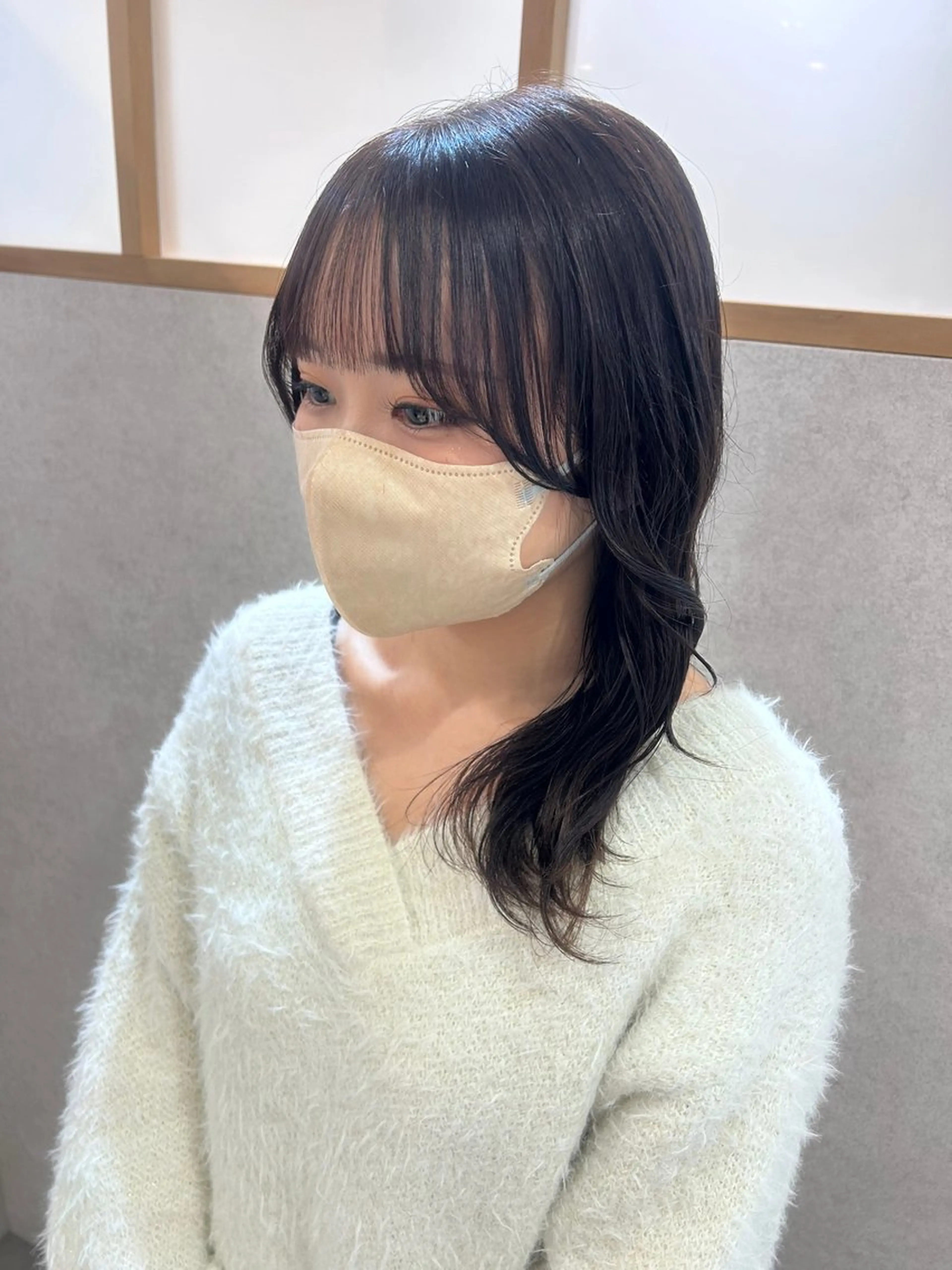 セミロング maoお洒落ヘア🎀 bob絶妙colorのヘアスタイル