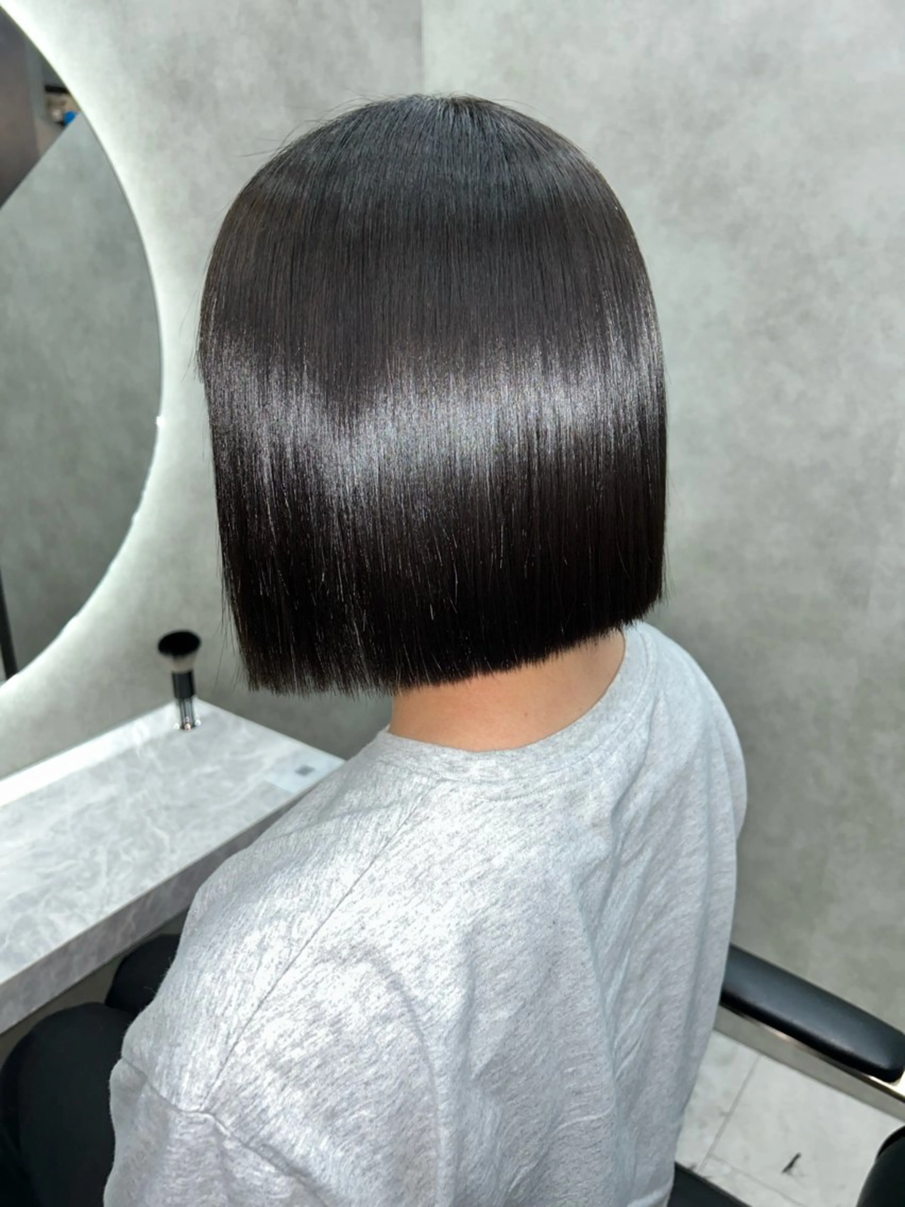 ショート カット 縮毛矯正 顔まわり/レイヤー/ 西村光稀のヘアスタイル