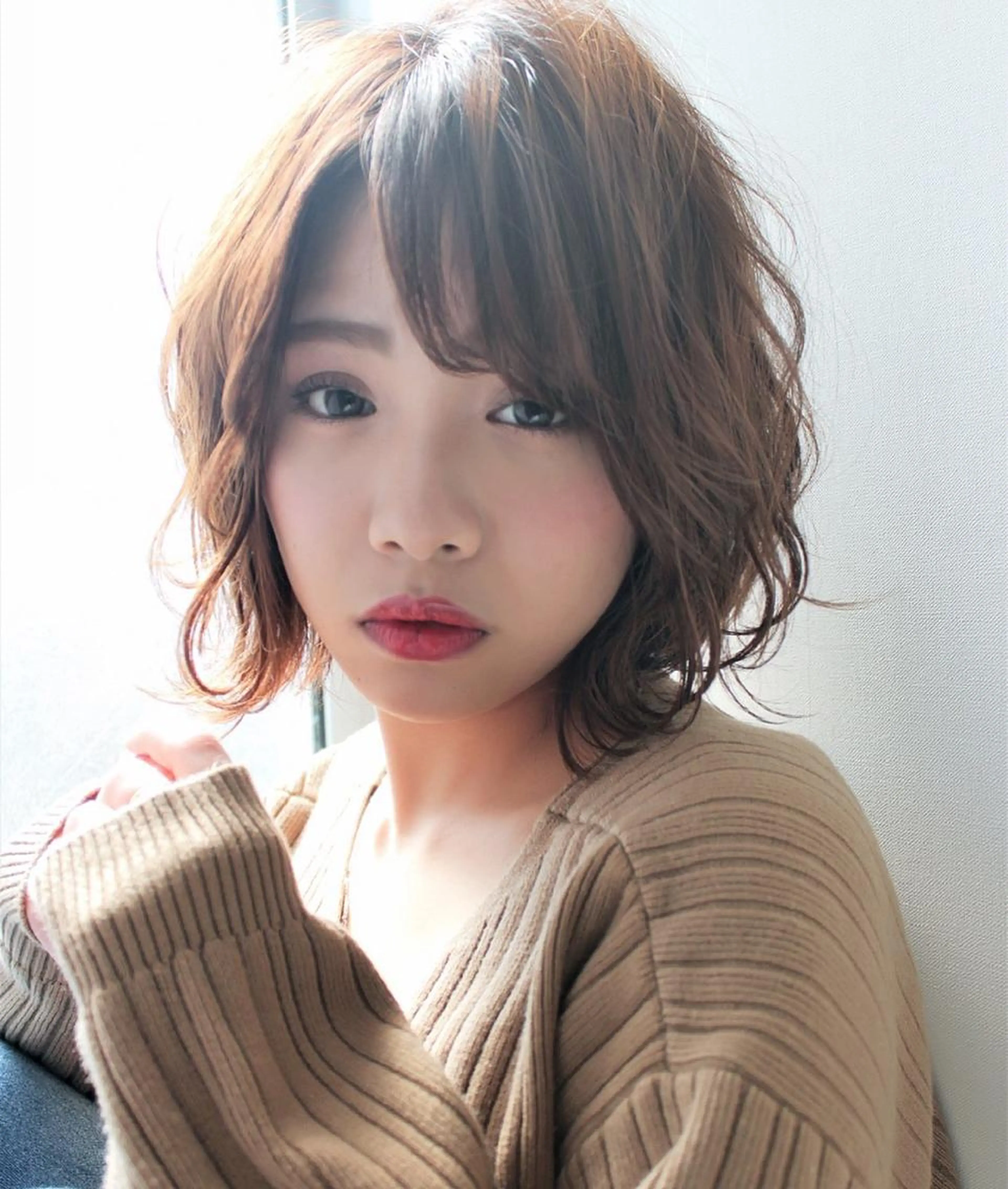 【ミニモ限定リピーター様クーポン】カット＋透明感カラー＋3種トリートメントの写真