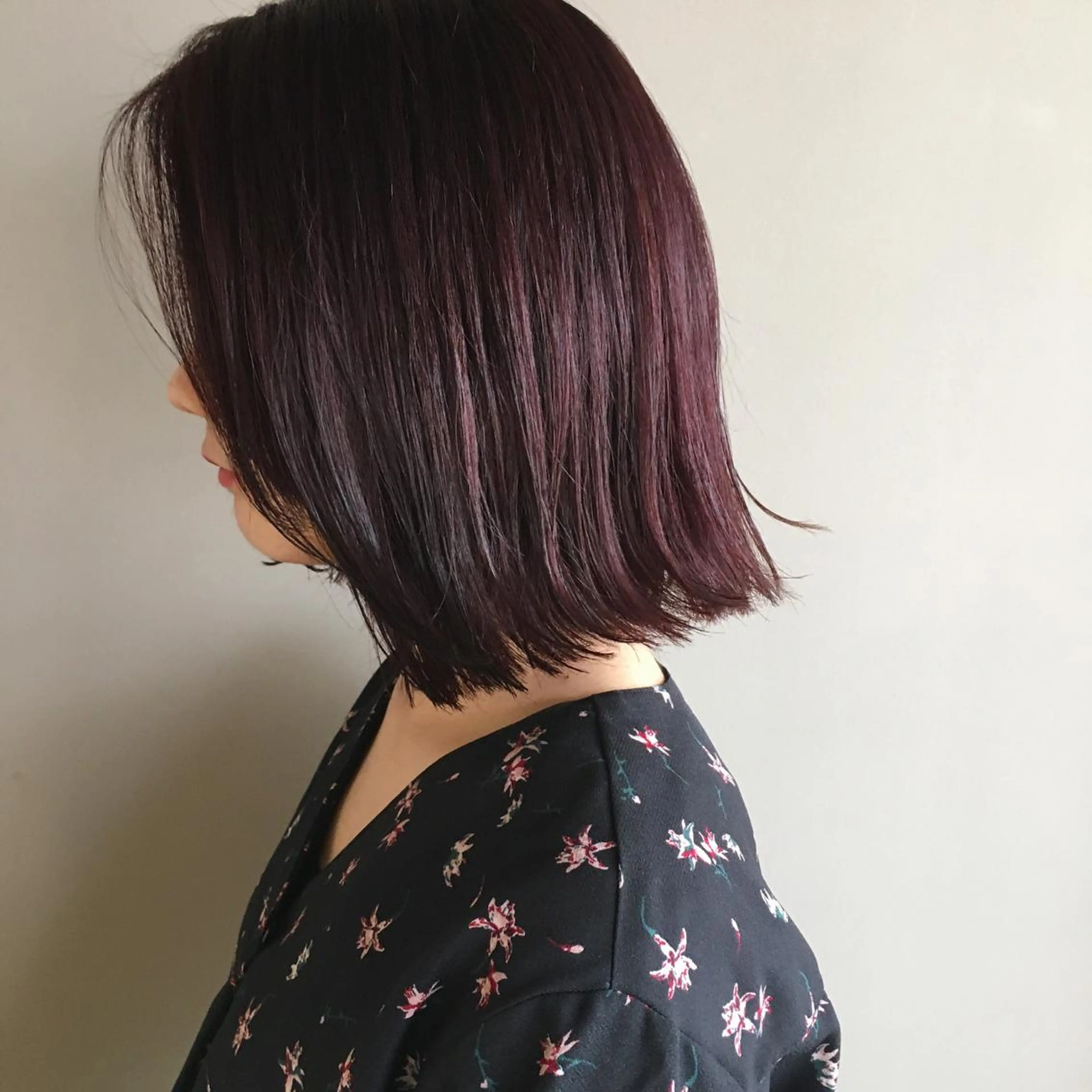 ミディアム カラー レイヤーカット BLend 渋谷のヘアスタイル