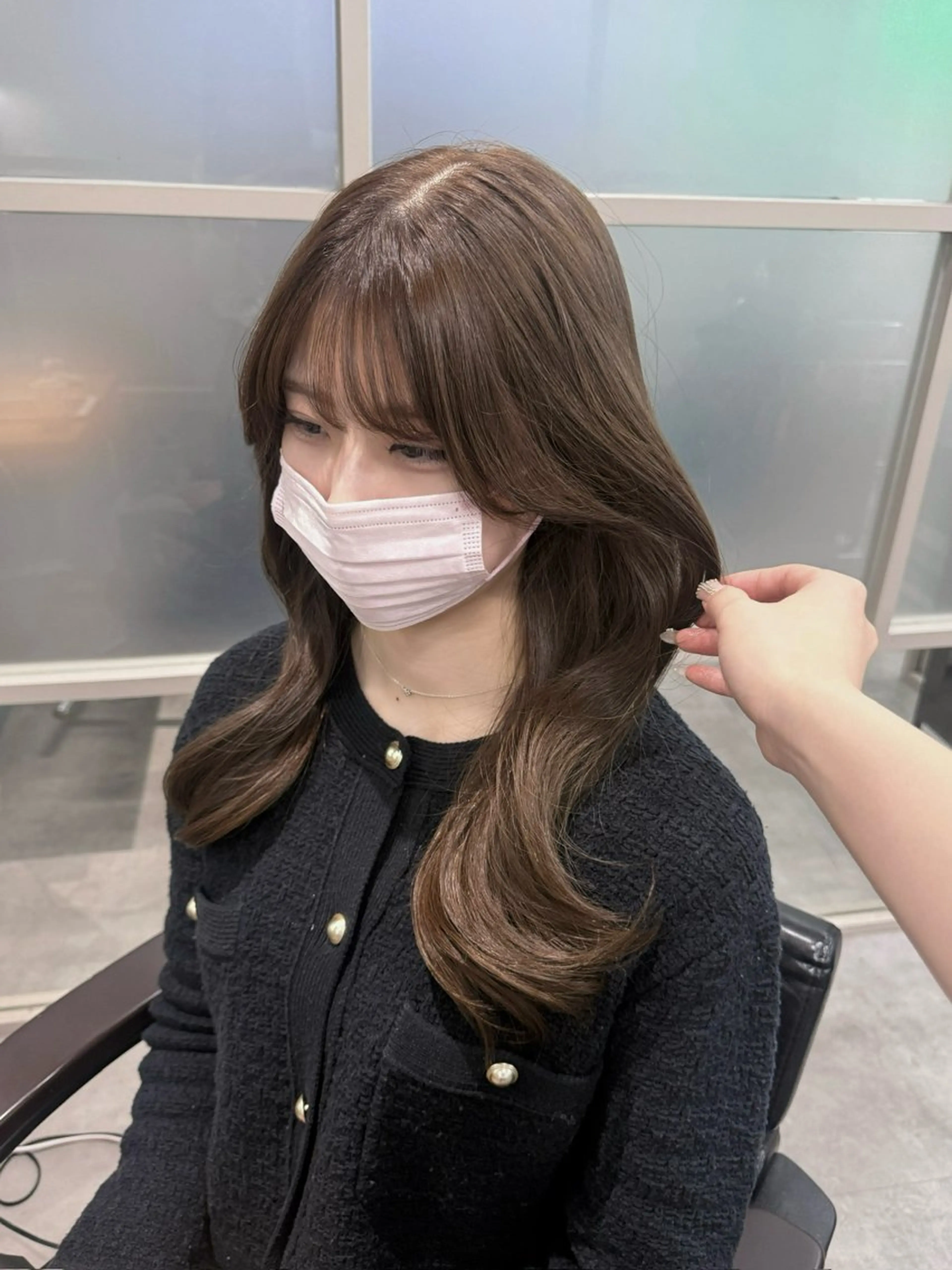 《艶髪に✨️》ワンカラー ＋ TOKIO5️⃣stepトリートメントの写真