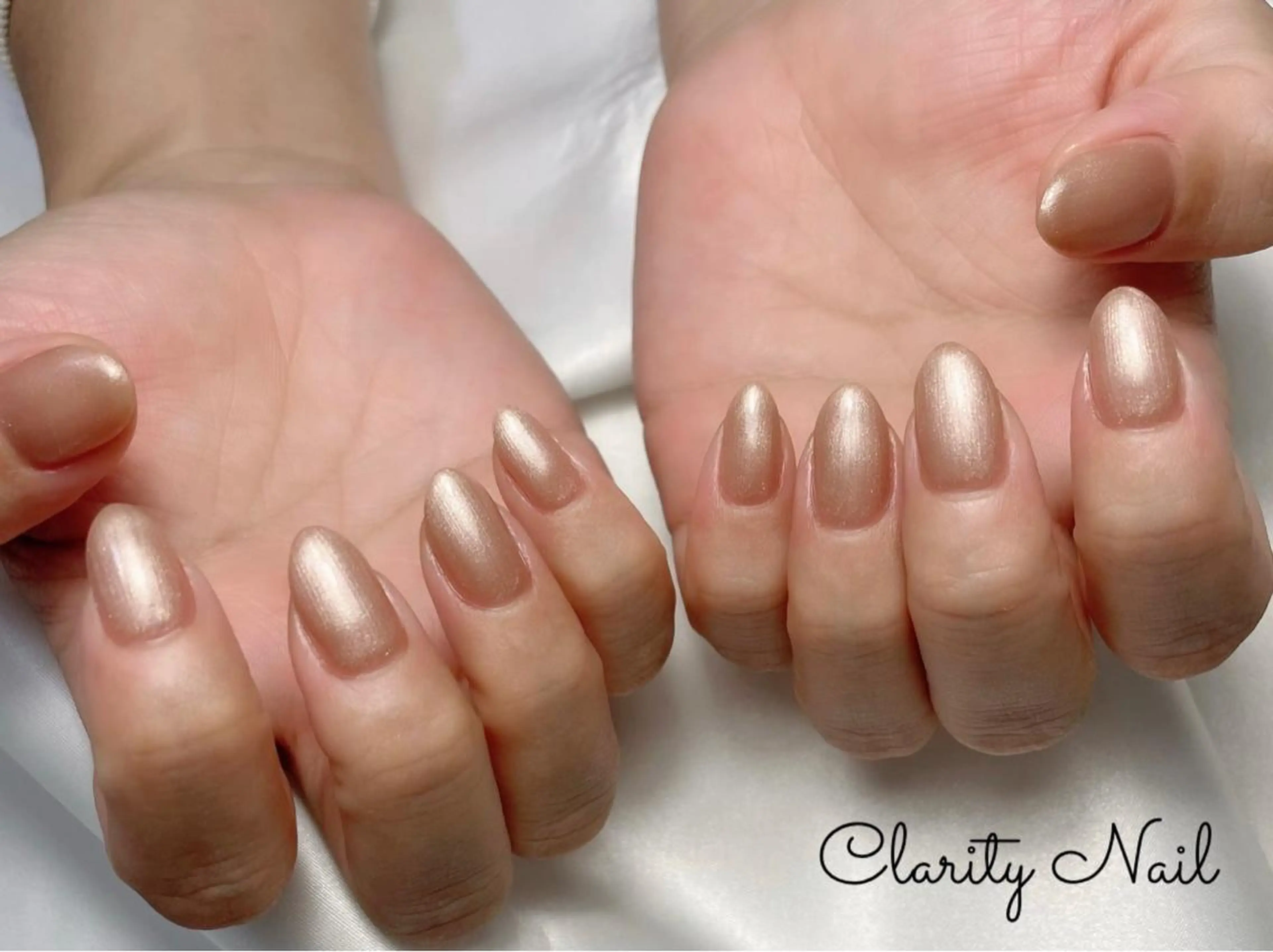 ネイル ワンカラーネイル ハンドネイル Clarity Nailのネイルデザイン