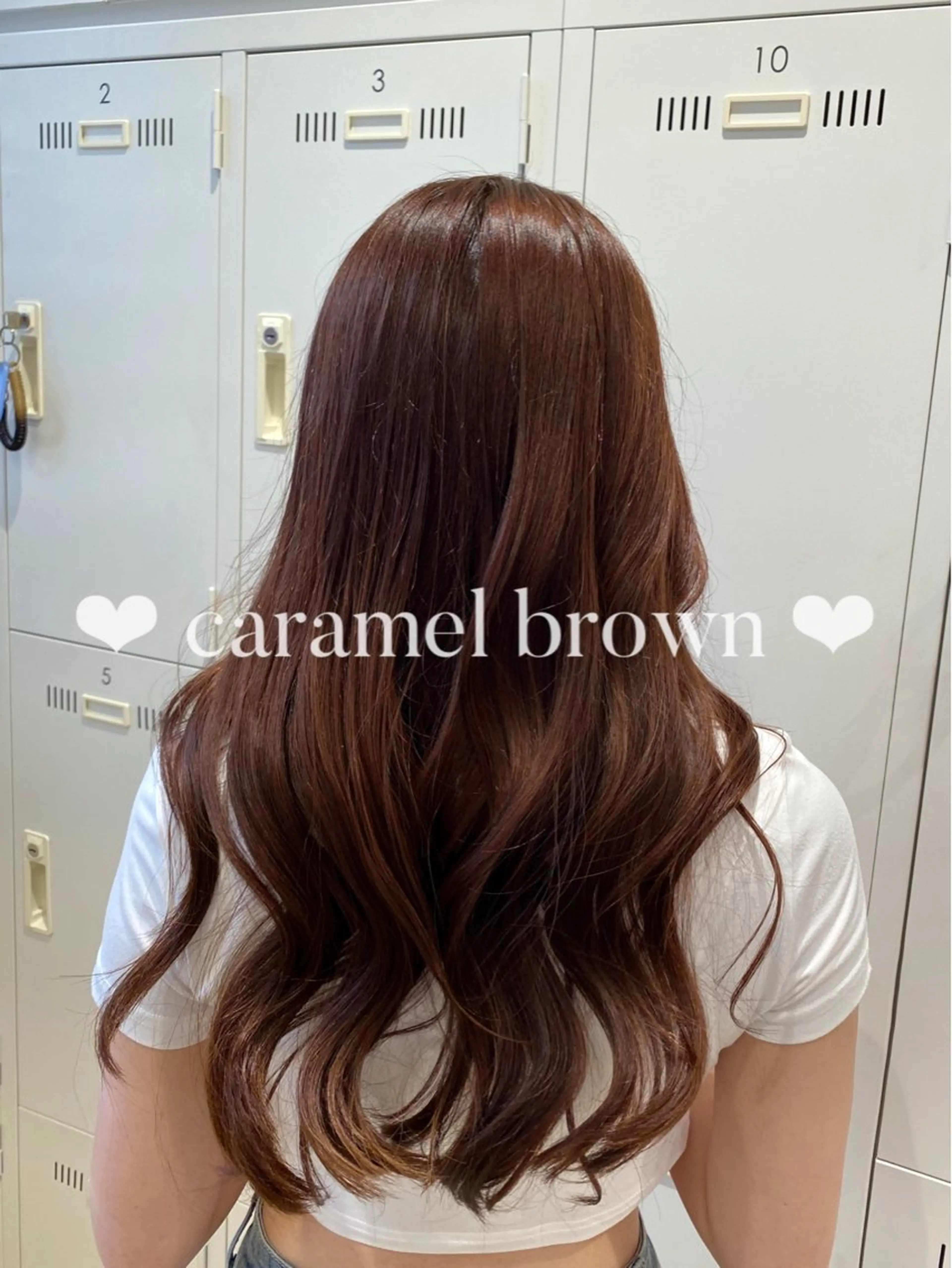 ロング カラー ヘアカラー トリートメント 𝐲𝐮𝐮𝐦𝐢 エクステ/ 艶カラーのヘアスタイル