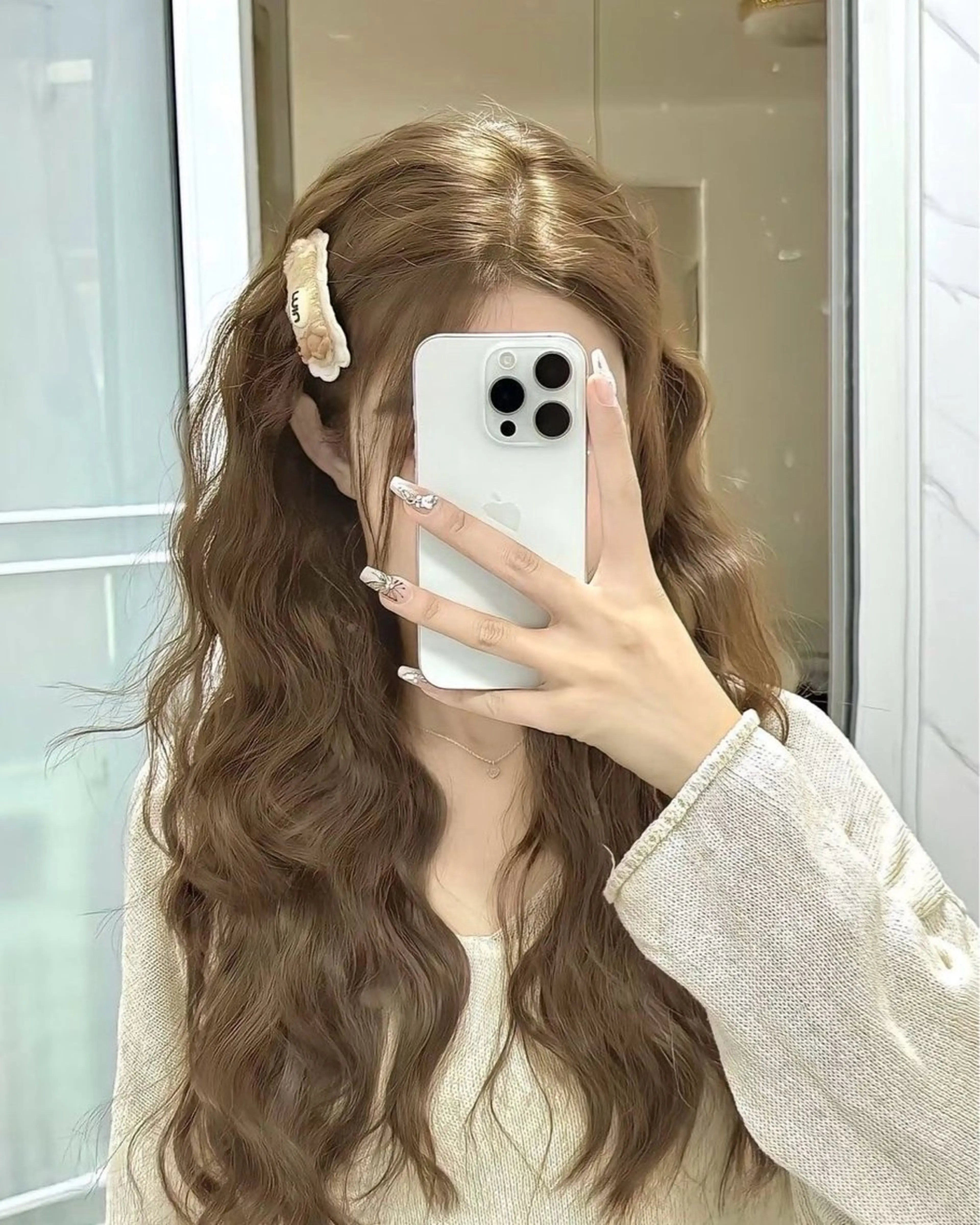 カラー ヘアカラー トリートメント 透明感ベージュ🎀 Anju/渋谷🎀のヘアスタイル