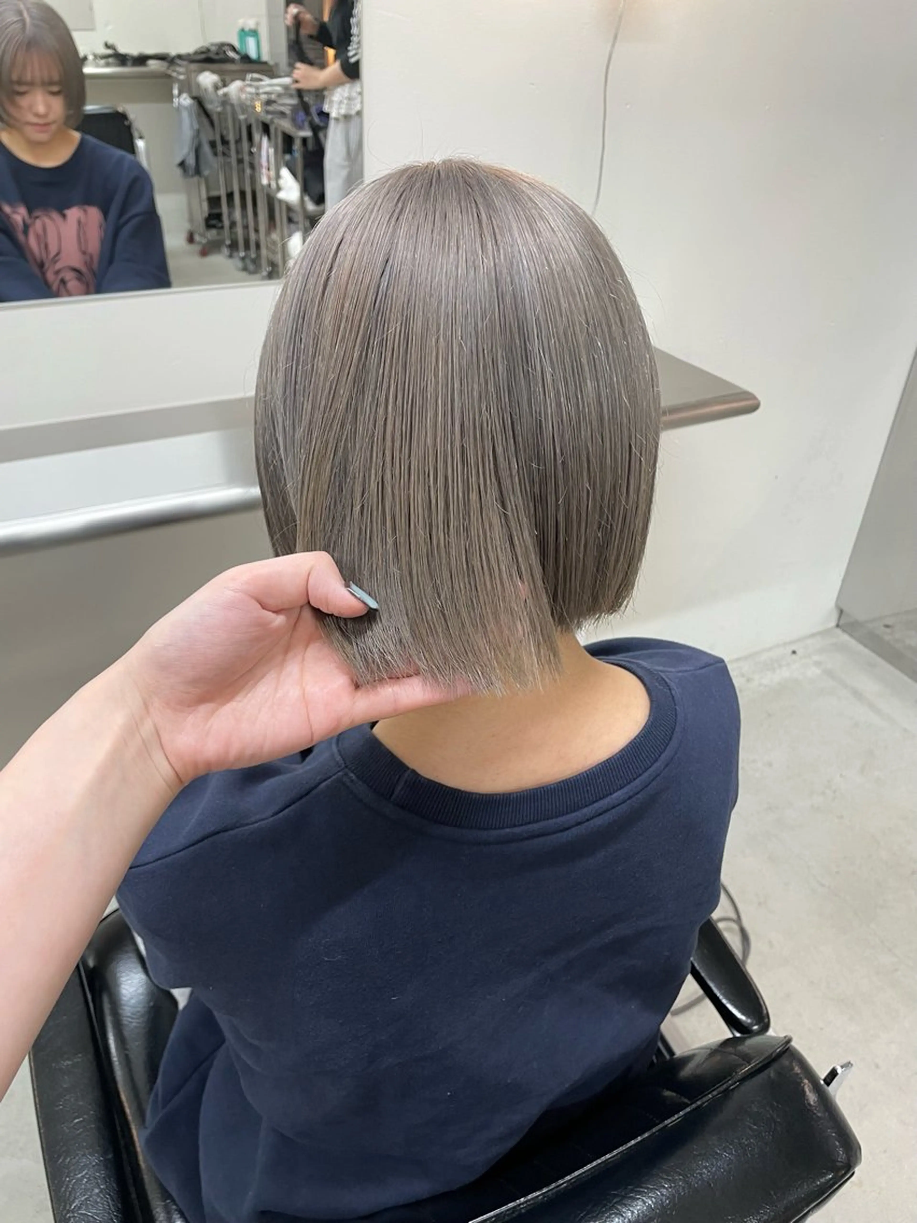 ショート カラー mana/ハイトーン /ヘアセット🎀のヘアスタイル