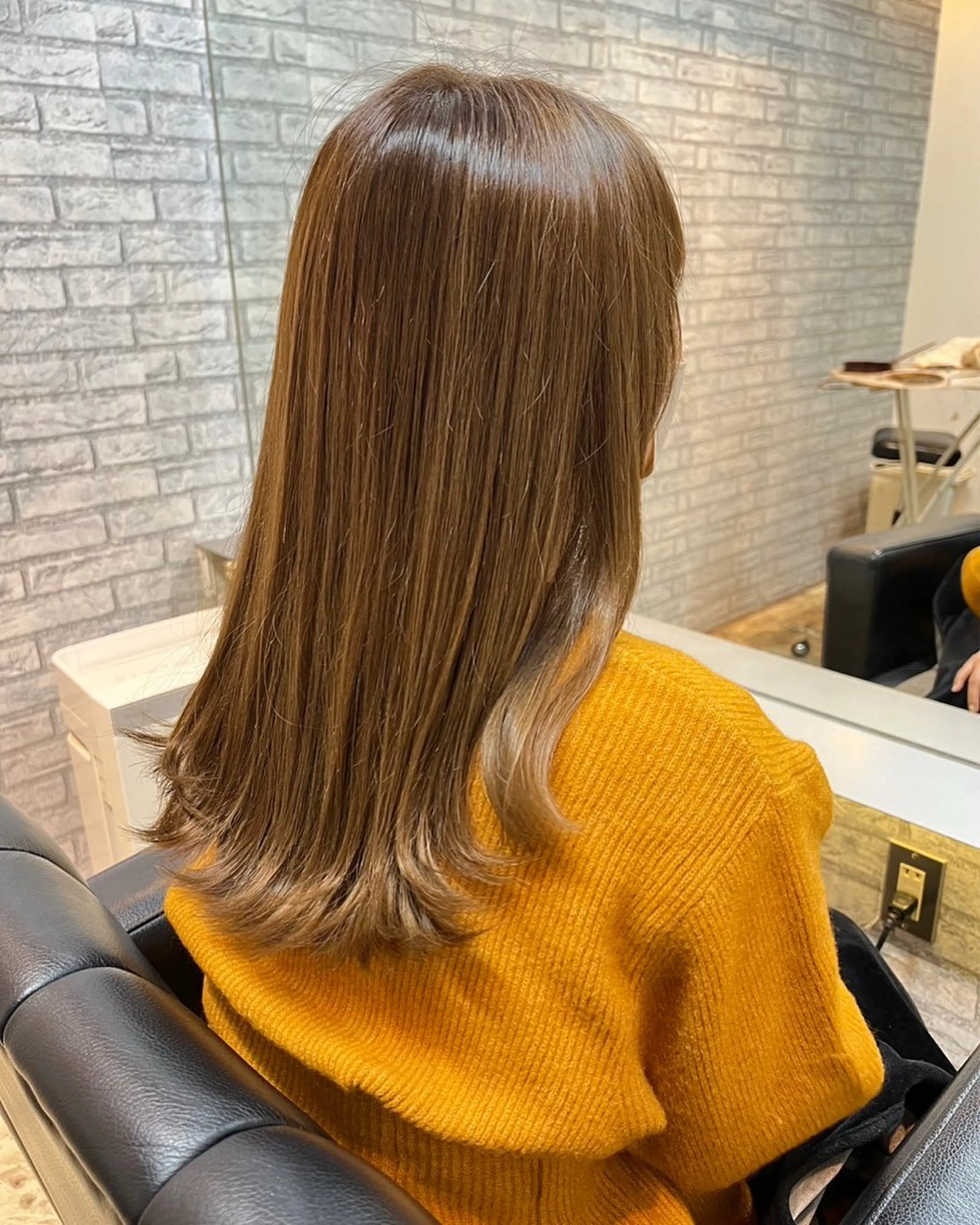 ミディアム ヘアカラー トリートメント 奥野 貴哉のヘアスタイル