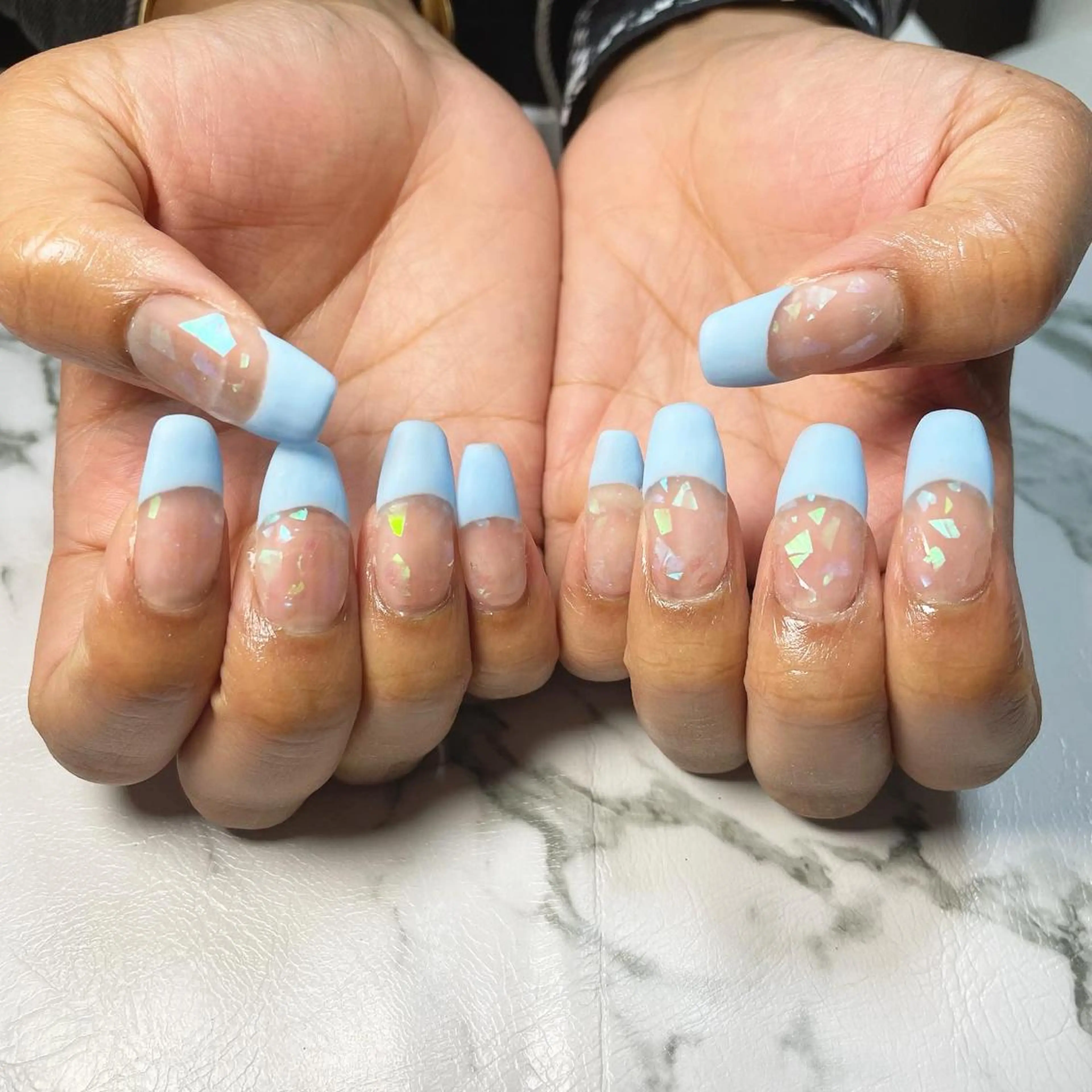 ネイル フレンチネイル マットネイル Momo nailsalonのネイルデザイン