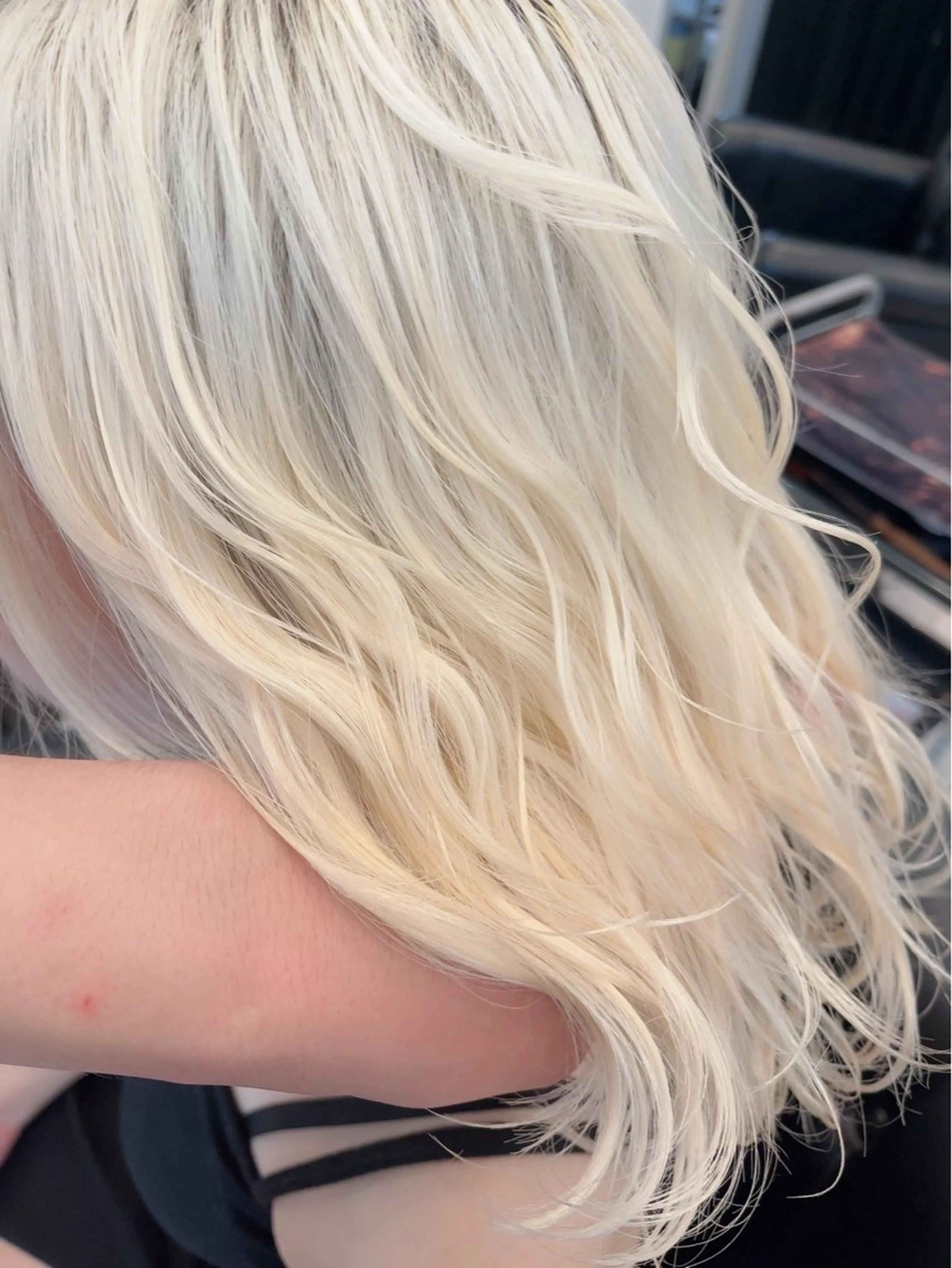 セミロング ヘアカラー 💎JADE GRACE💎のヘアスタイル