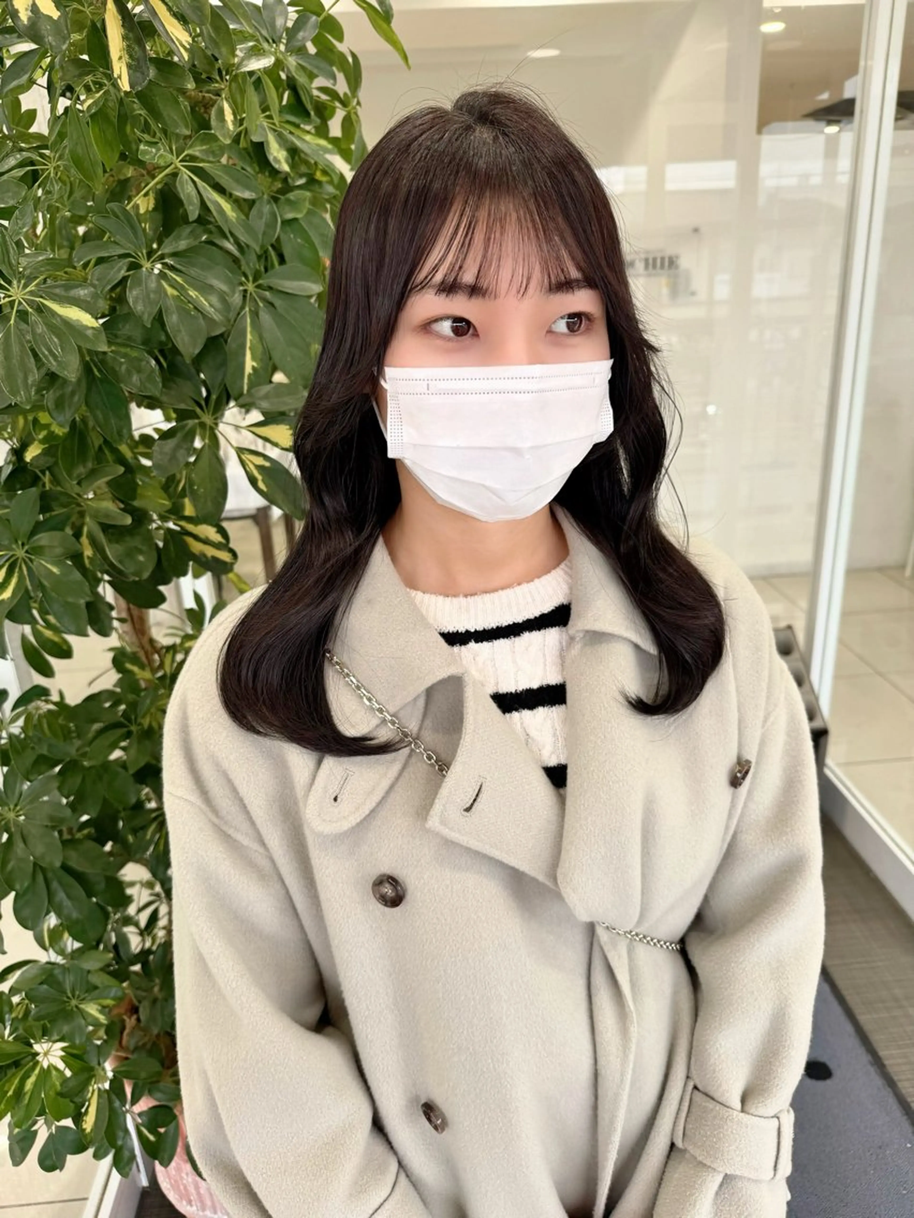 セミロング カラー カット ヘアカラー トリートメント TELA HAIR 石岡♡ａｉｋａのヘアスタイル