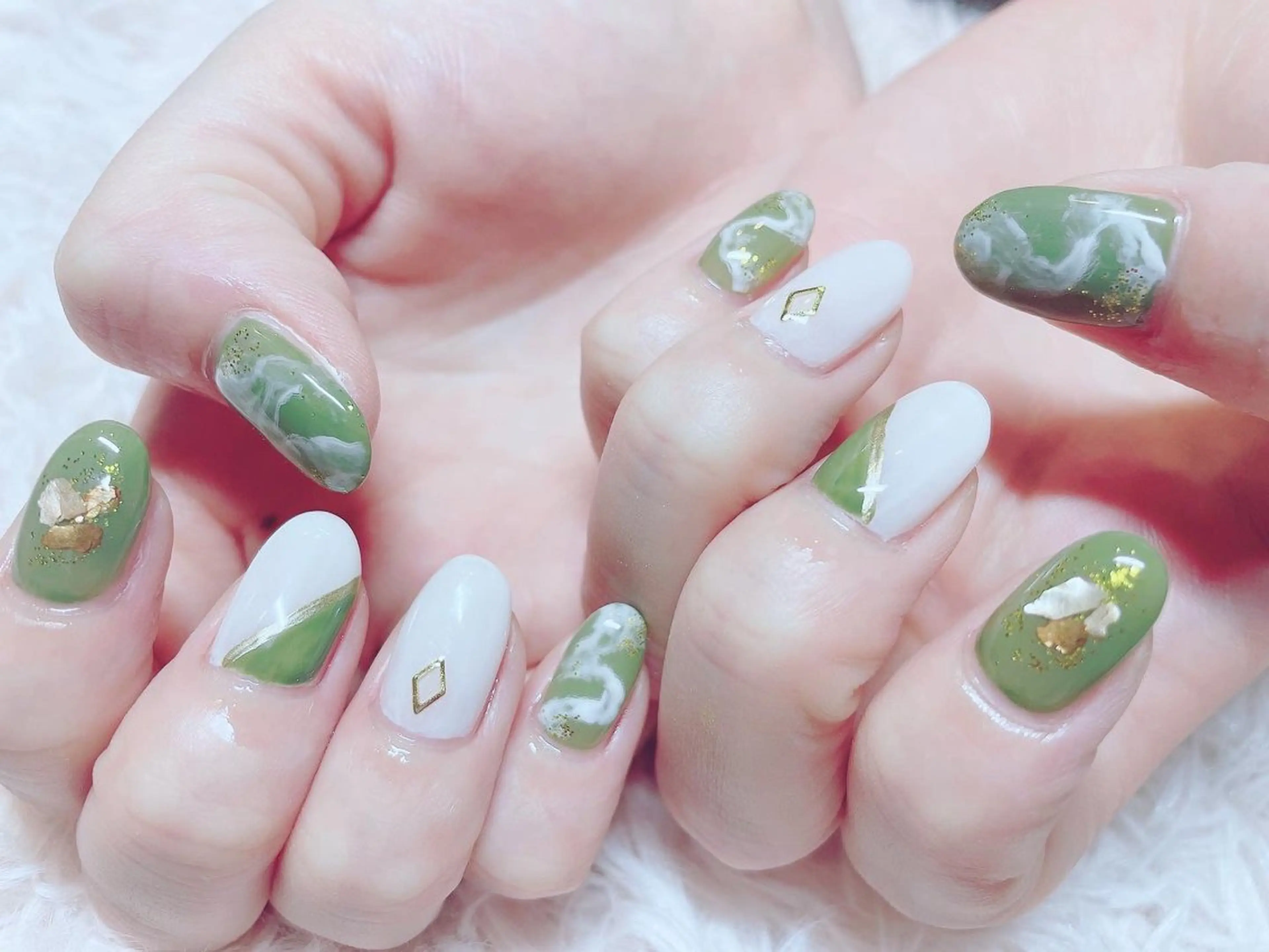 ネイル 頑張る女性の味方✴︎ M.i　nail ♡のネイルデザイン