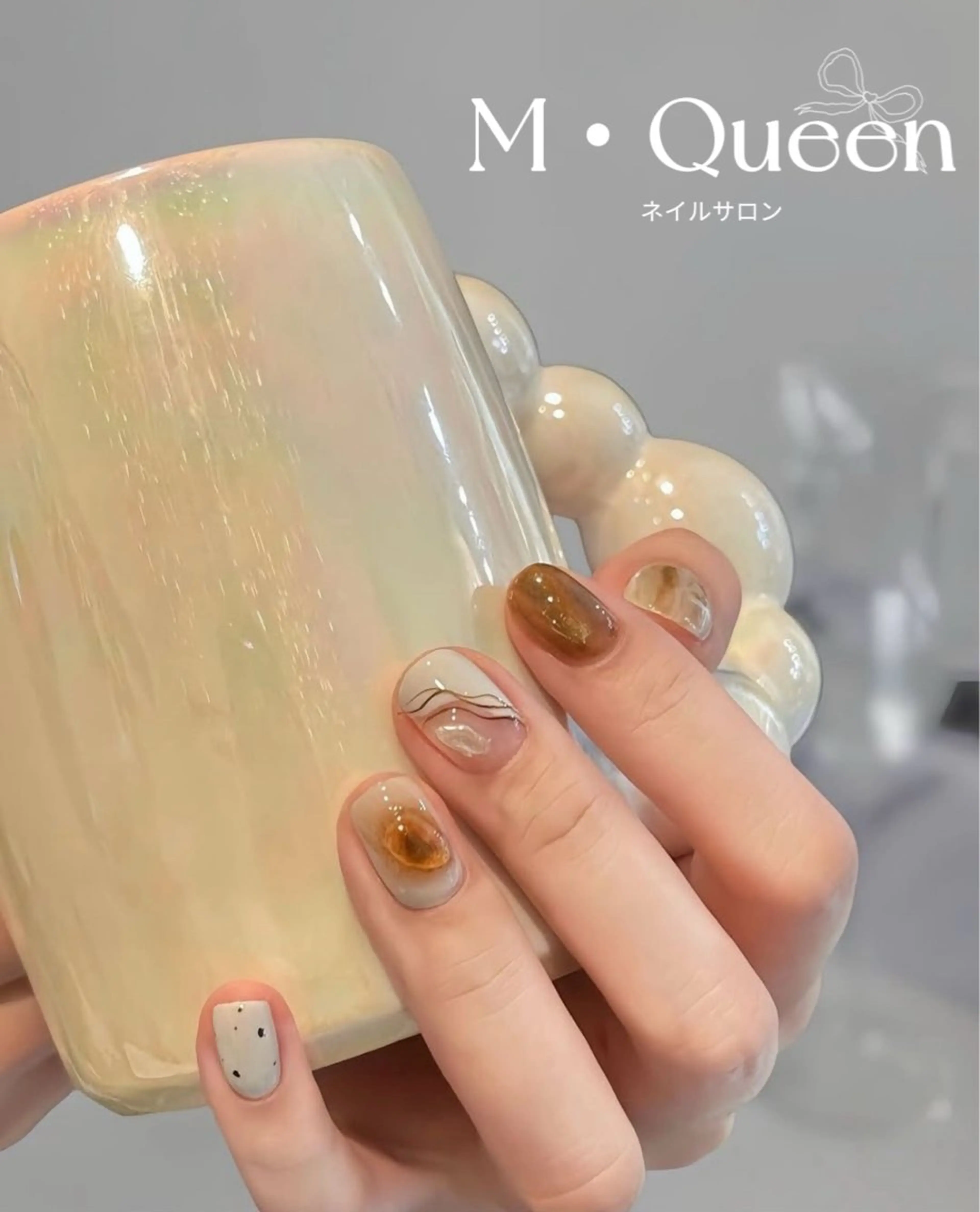 ネイル MQueen ネイルサロンマルのネイルデザイン