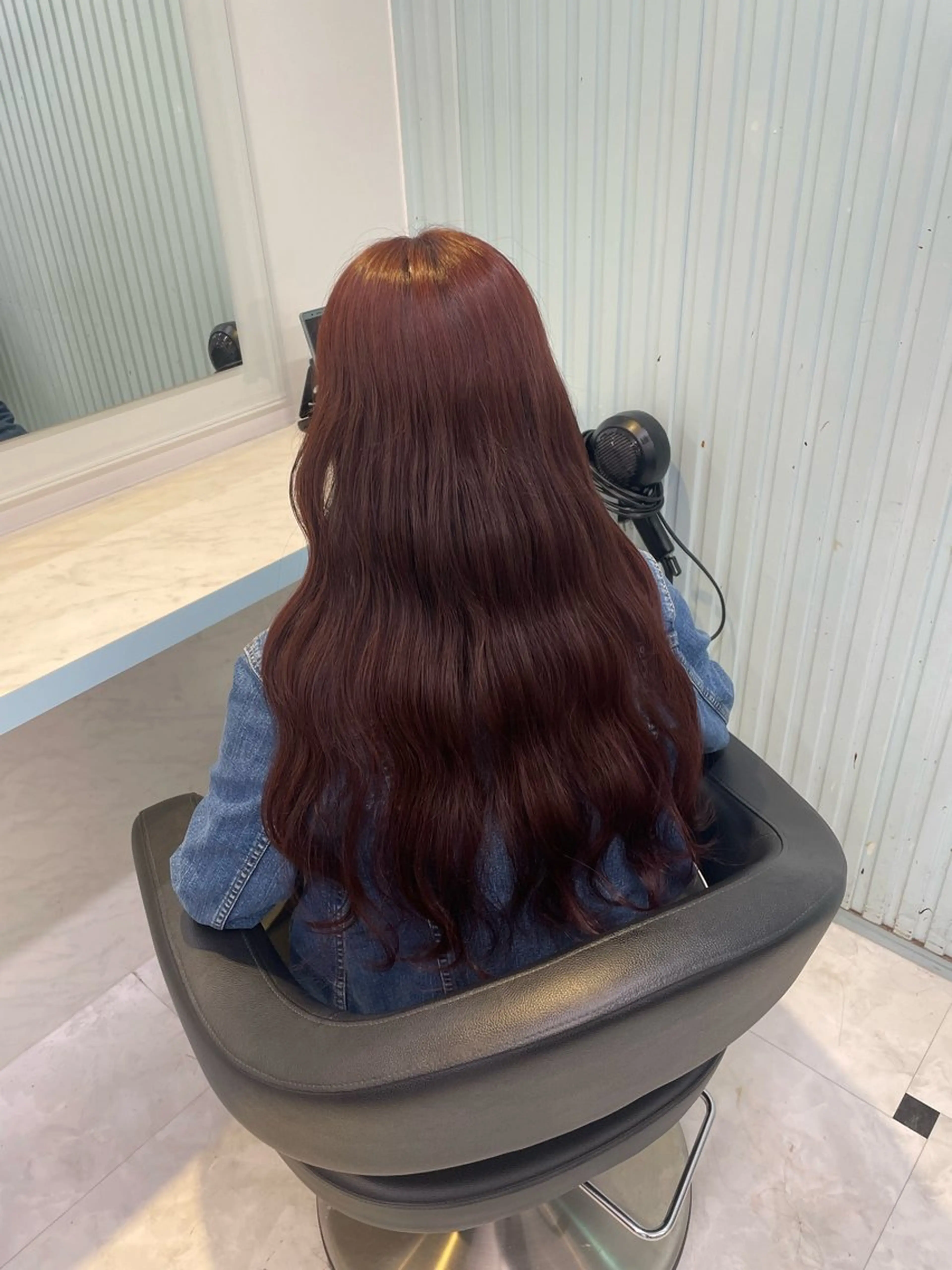 ロング カラー 🇰🇷韓流暖色ヘア 🍒saaya🍒のヘアスタイル