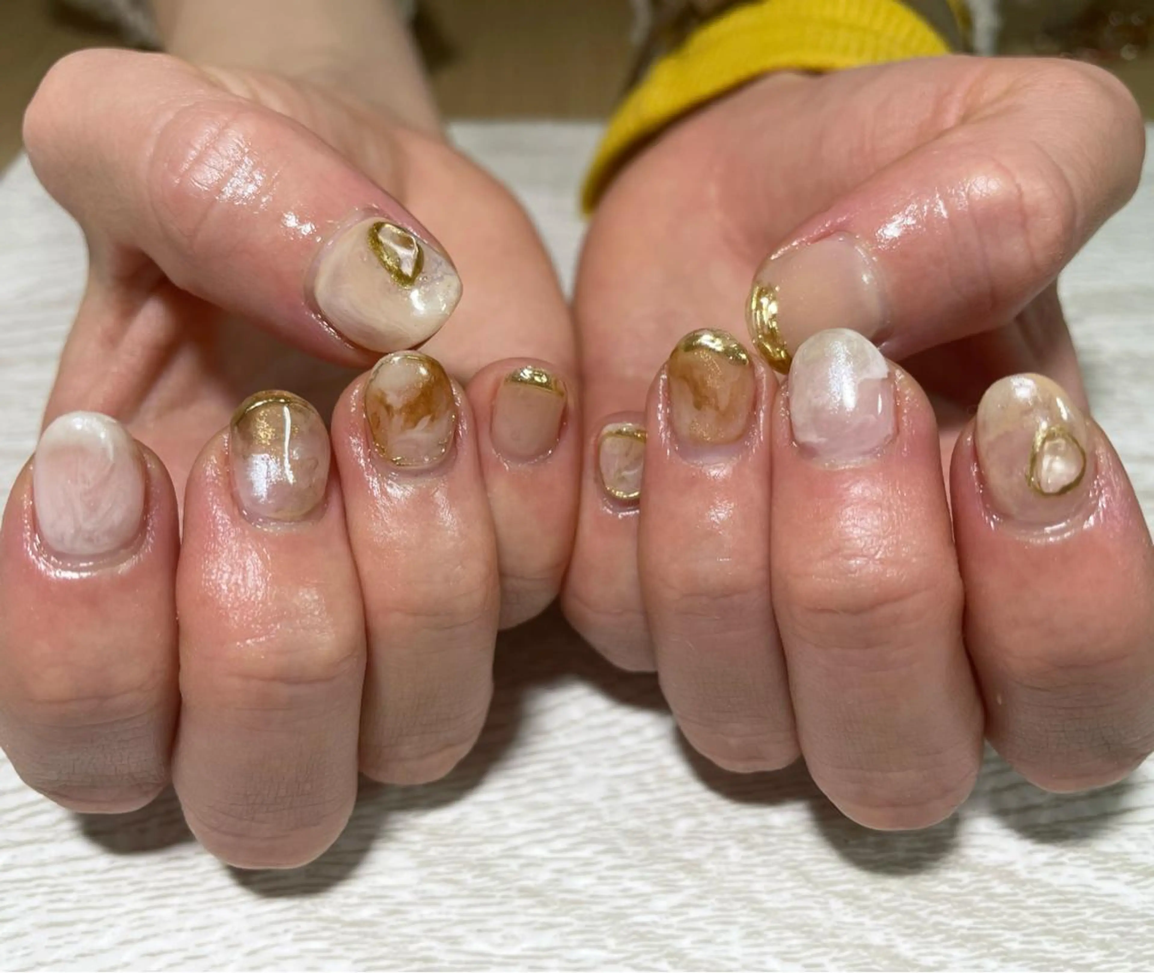 ネイル ハンドネイル Ulu  Nail 🌱MOMOKAのネイルデザイン
