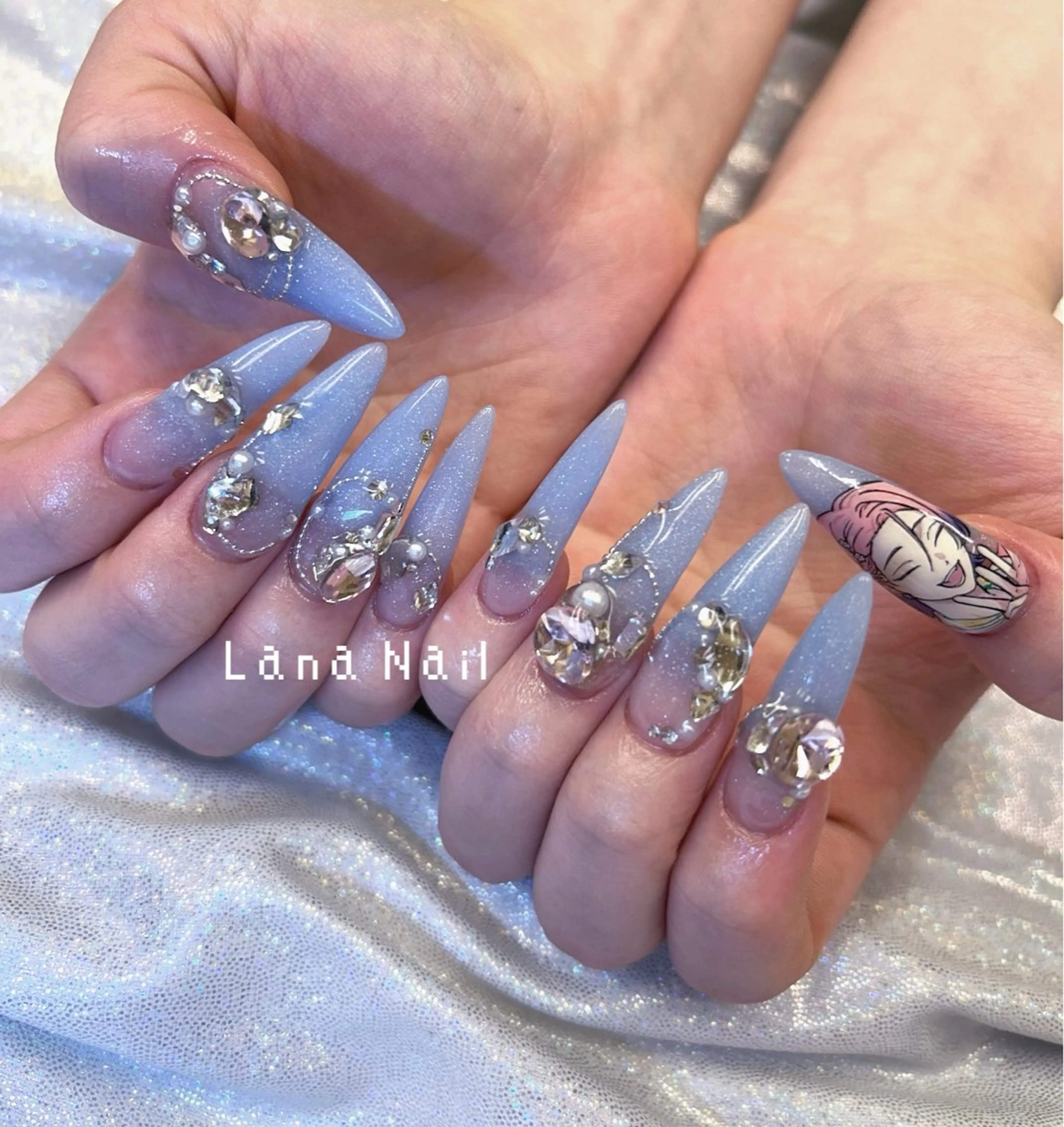 ネイル ロングネイル スカルプネイル Lana Nail所属・Lana Nailのネイルデザイン
