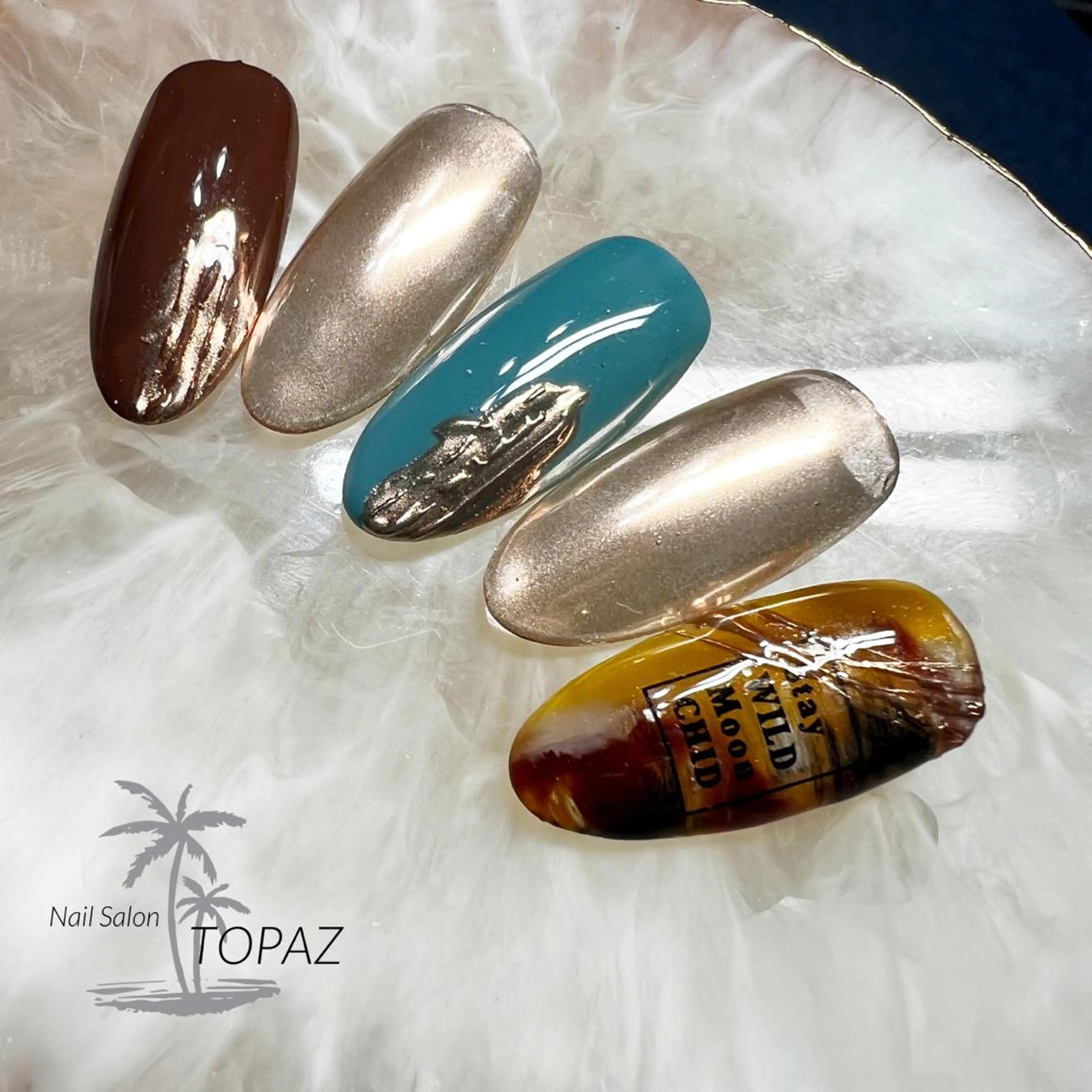 ネイル Nail Salon TOPAZ所属・TOPAZ Ayumiのネイルデザイン