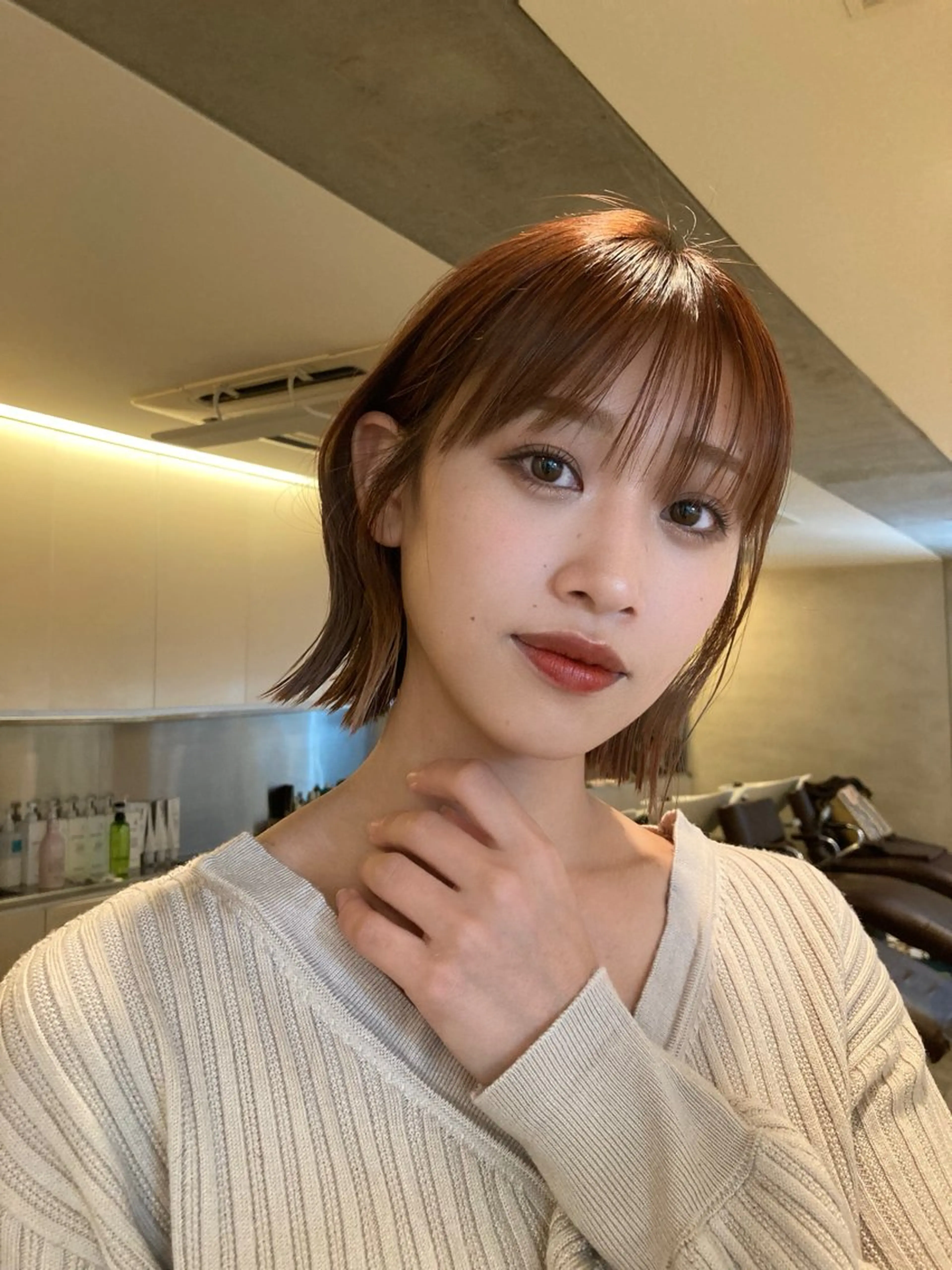 カット+超音波4ステップトリートメントの写真