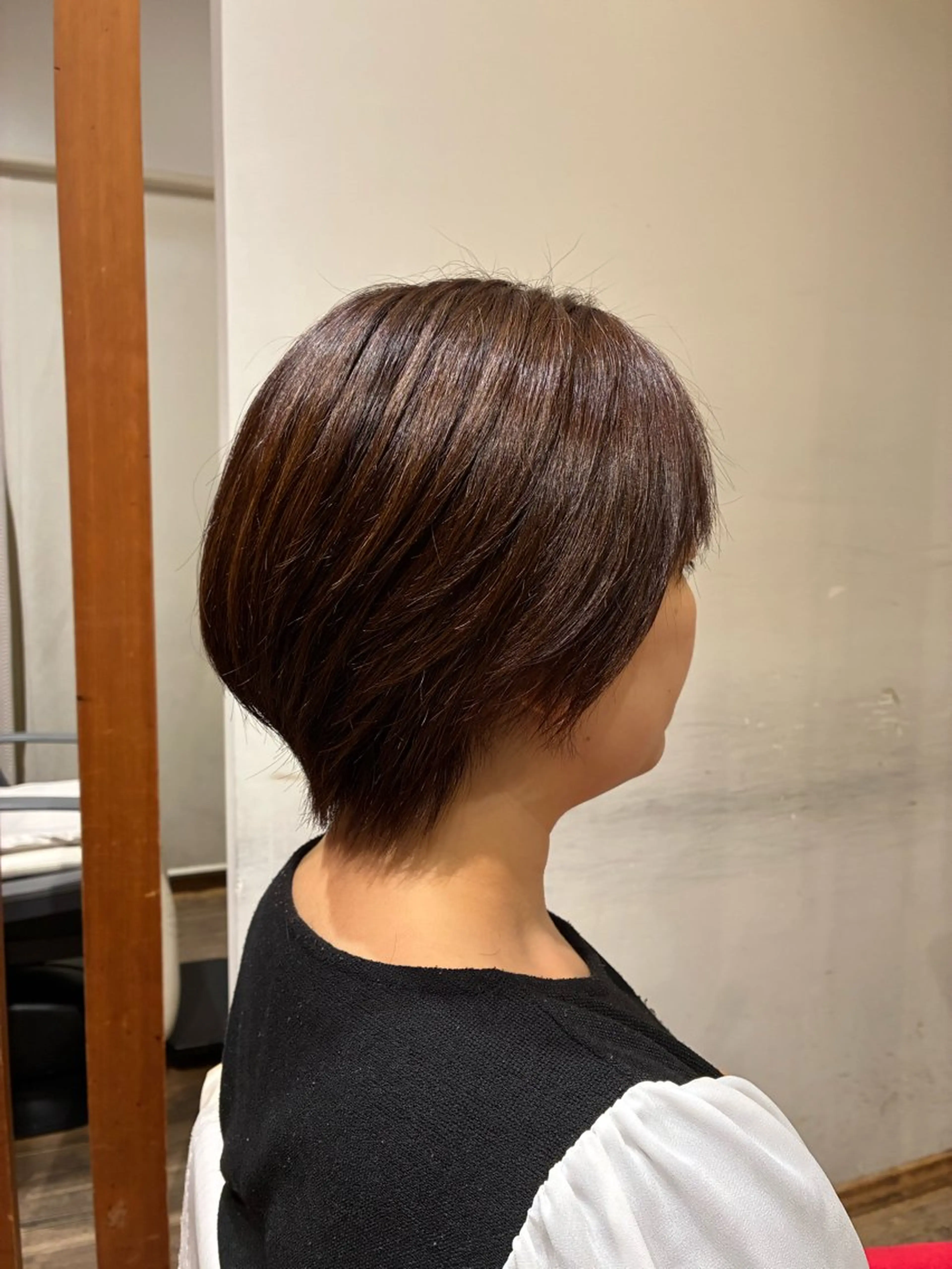 ショート カット 友永 風歌のヘアスタイル