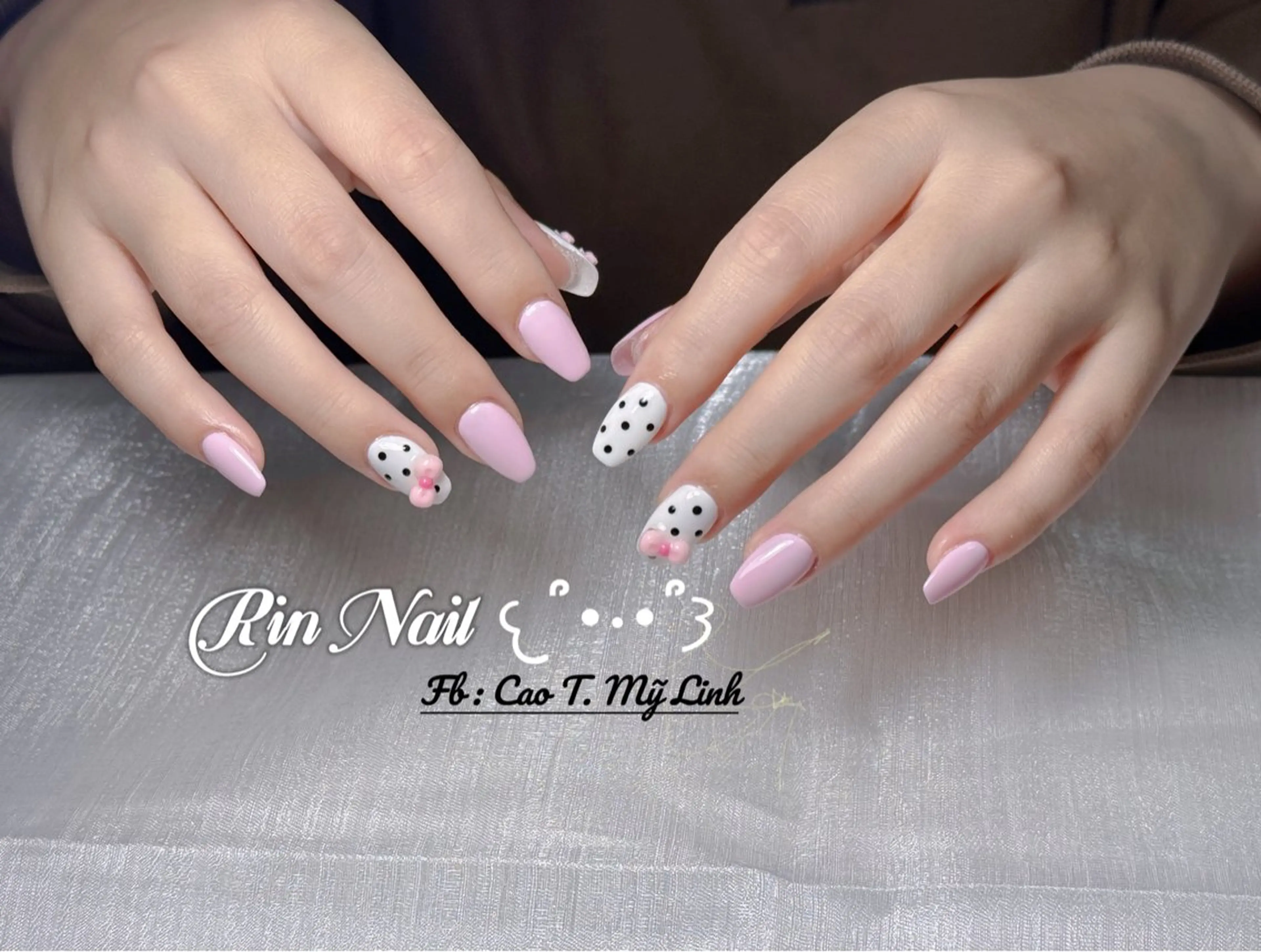 ネイル シンプルネイル ハンドネイル カオ リンのネイルデザイン